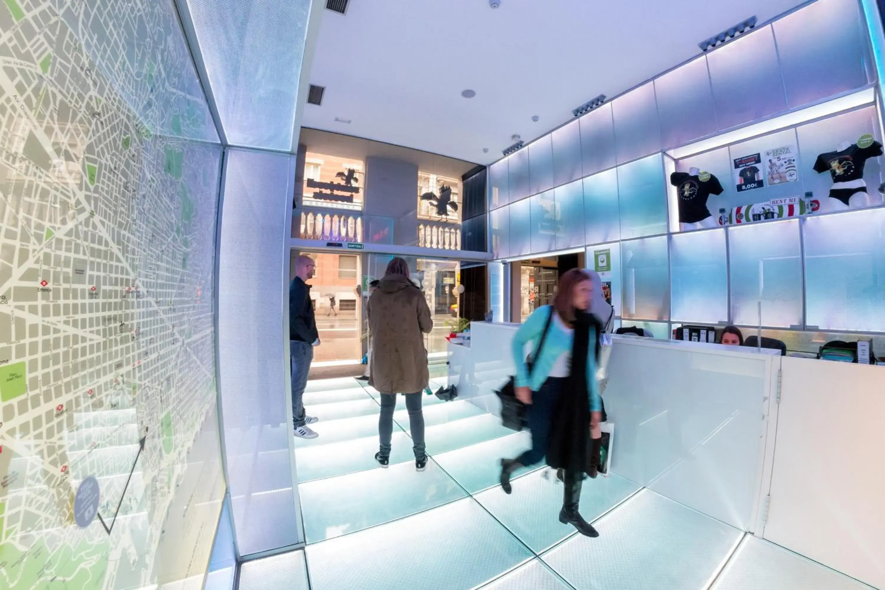 Lobby or reception in Sant Jordi Hostels Rock Palace Lobby or reception in Sant Jordi Hostels Rock Palace