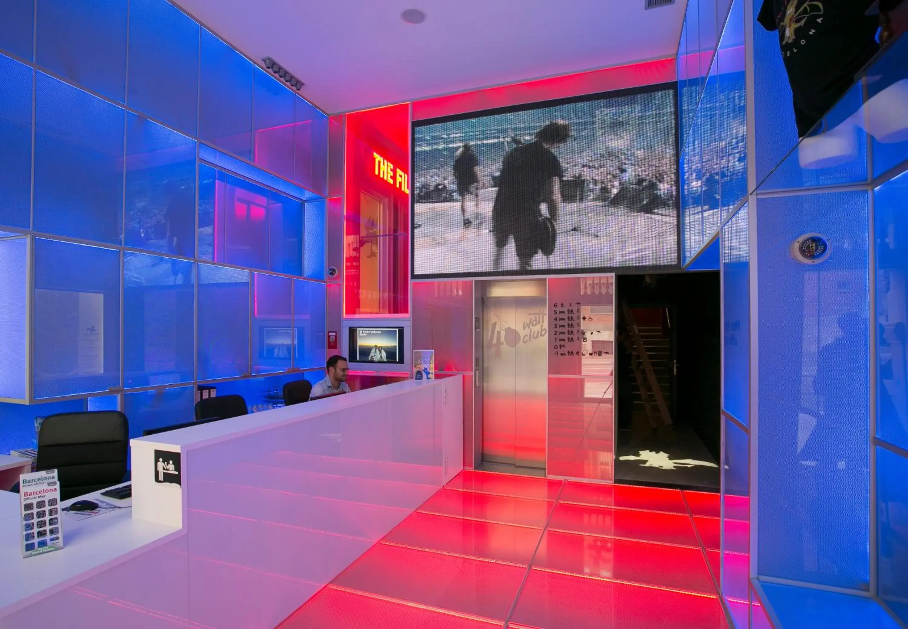 Lobby or reception in Sant Jordi Hostels Rock Palace Lobby or reception in Sant Jordi Hostels Rock Palace