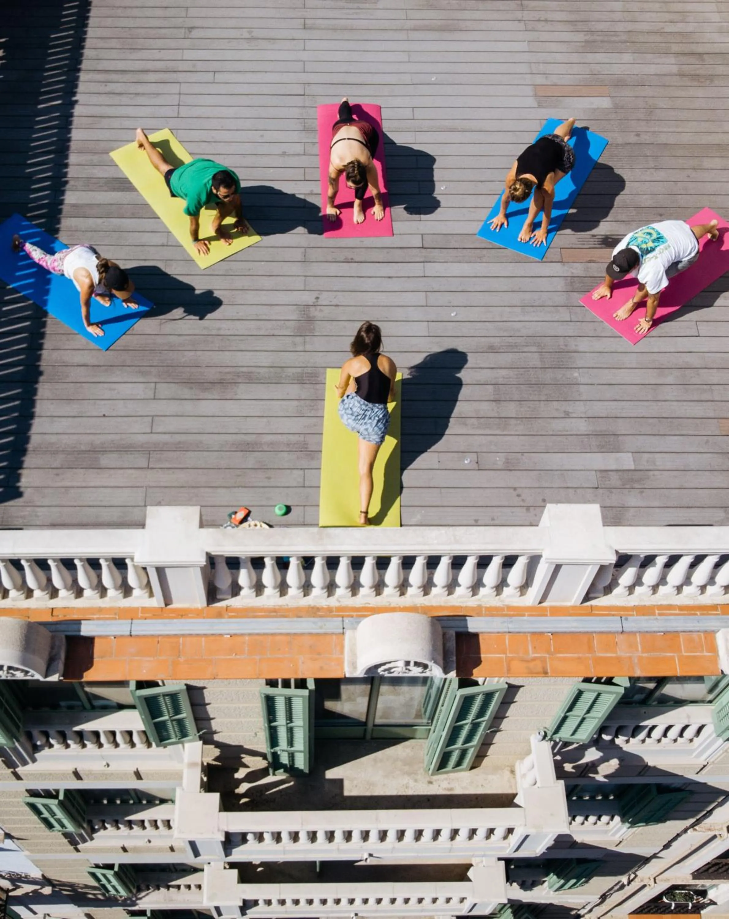 Bird's eye view in Sant Jordi Hostels Rock Palace