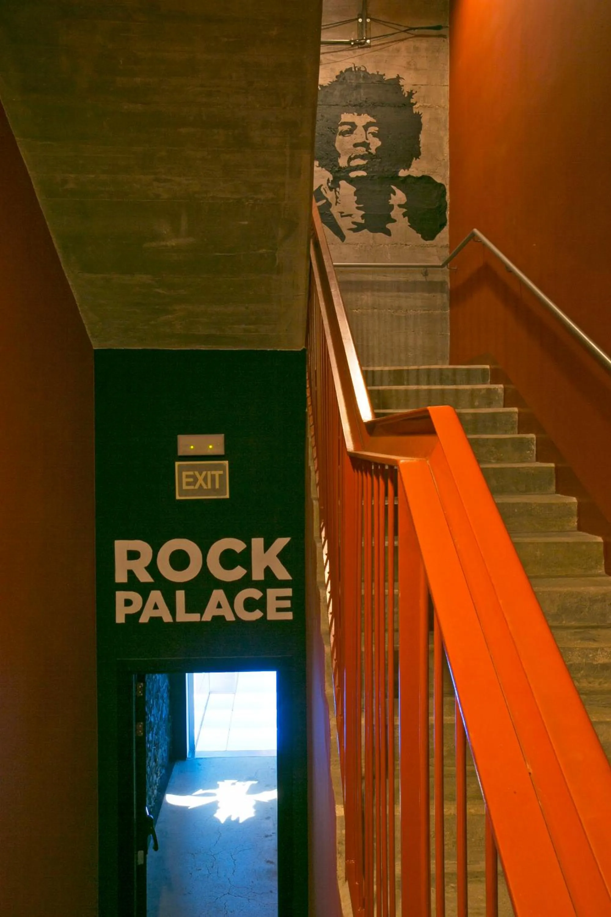 Decorative detail in Sant Jordi Hostels Rock Palace