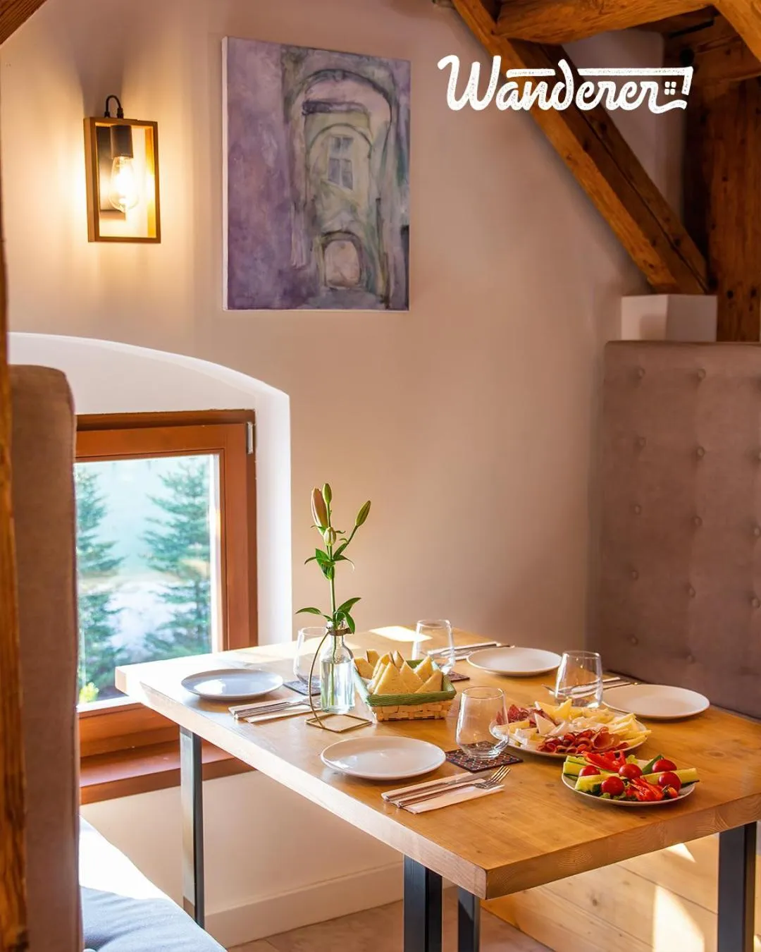 Breakfast in Wanderer Sighisoara