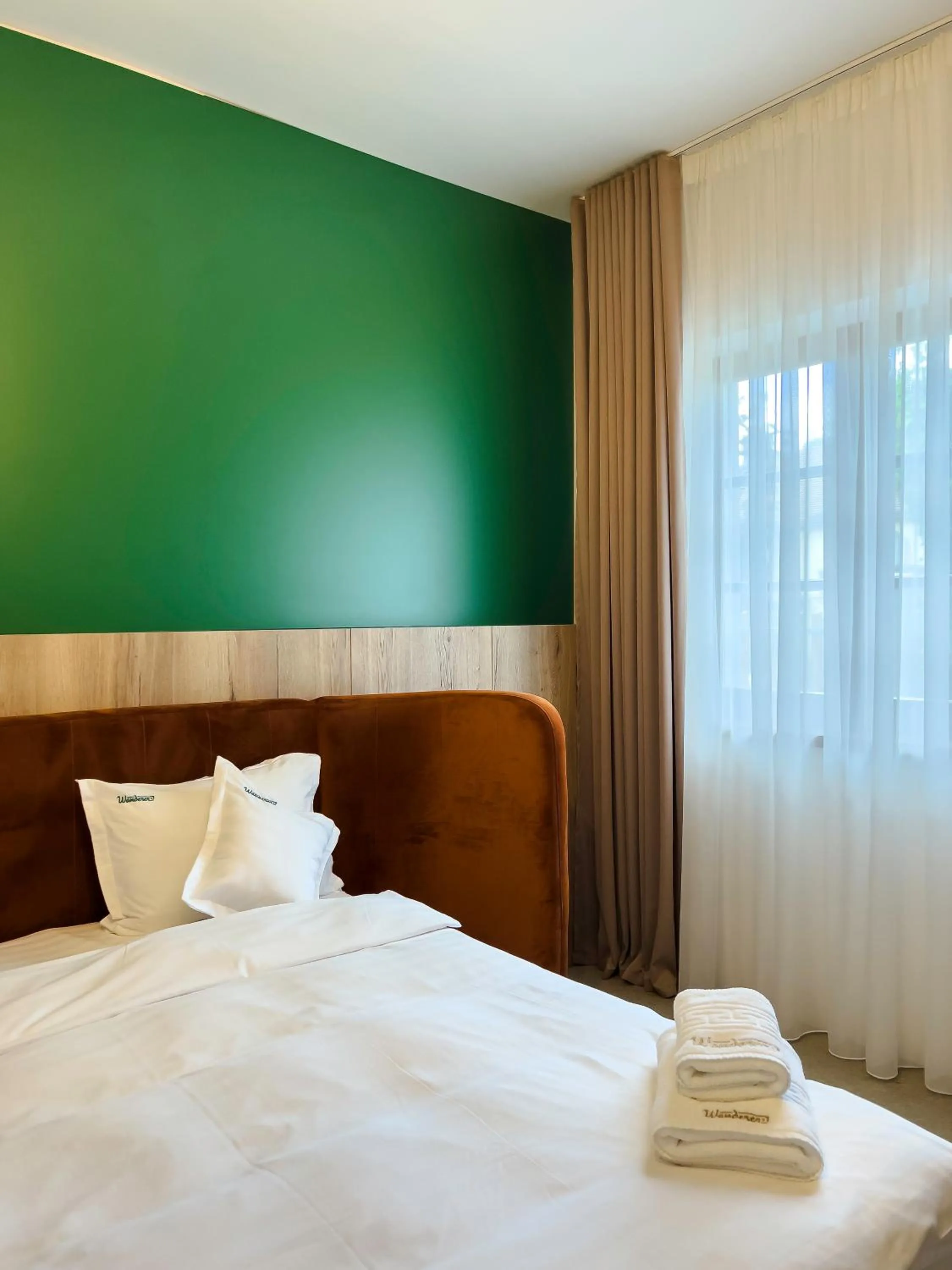 Bed in Wanderer Sighisoara