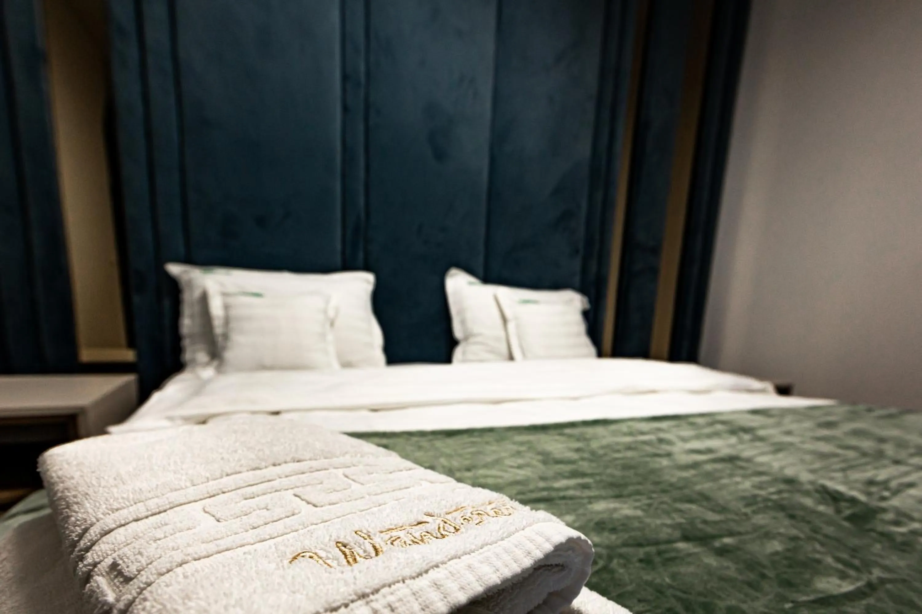 Bed in Wanderer Sighisoara