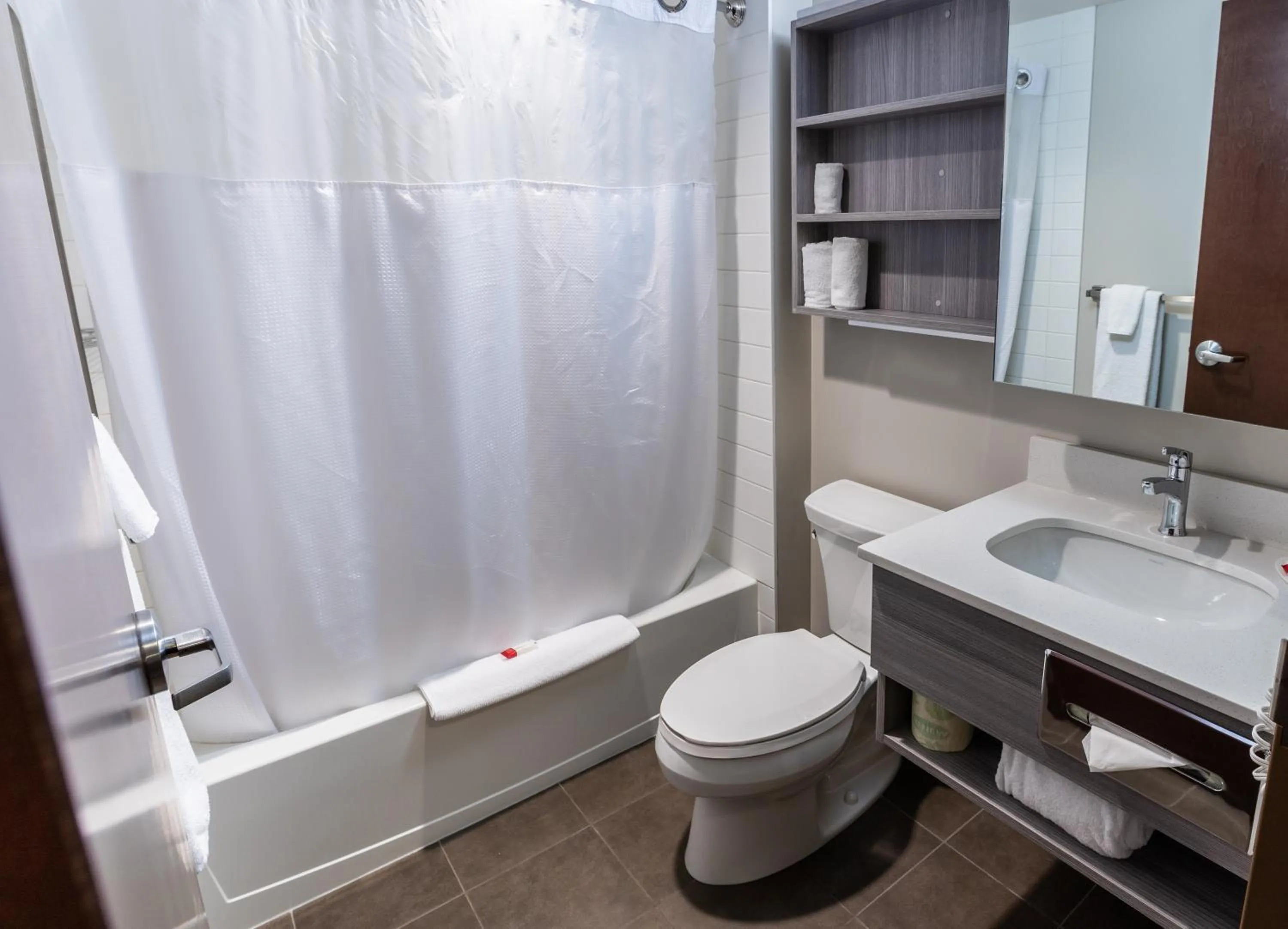 Toilet in Microtel Inn & Suites by Wyndham Lloydminster