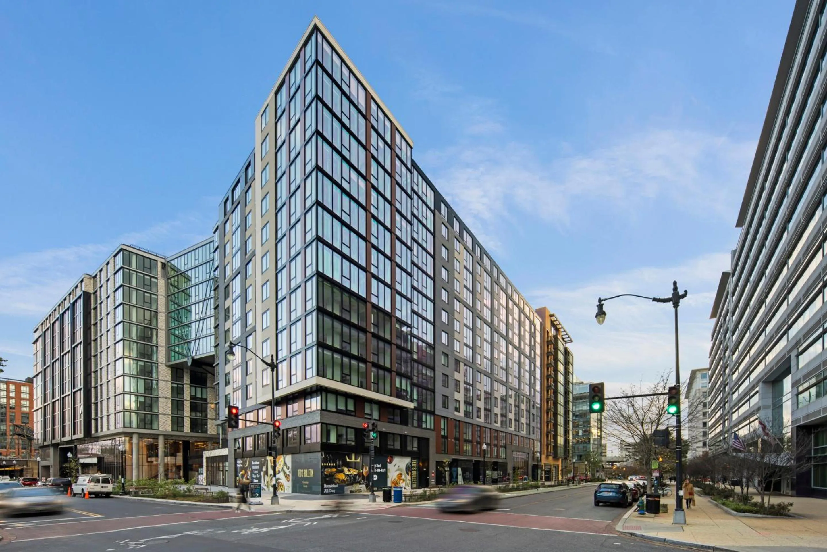 Property building in Global Luxury Suites at Capitol Hill