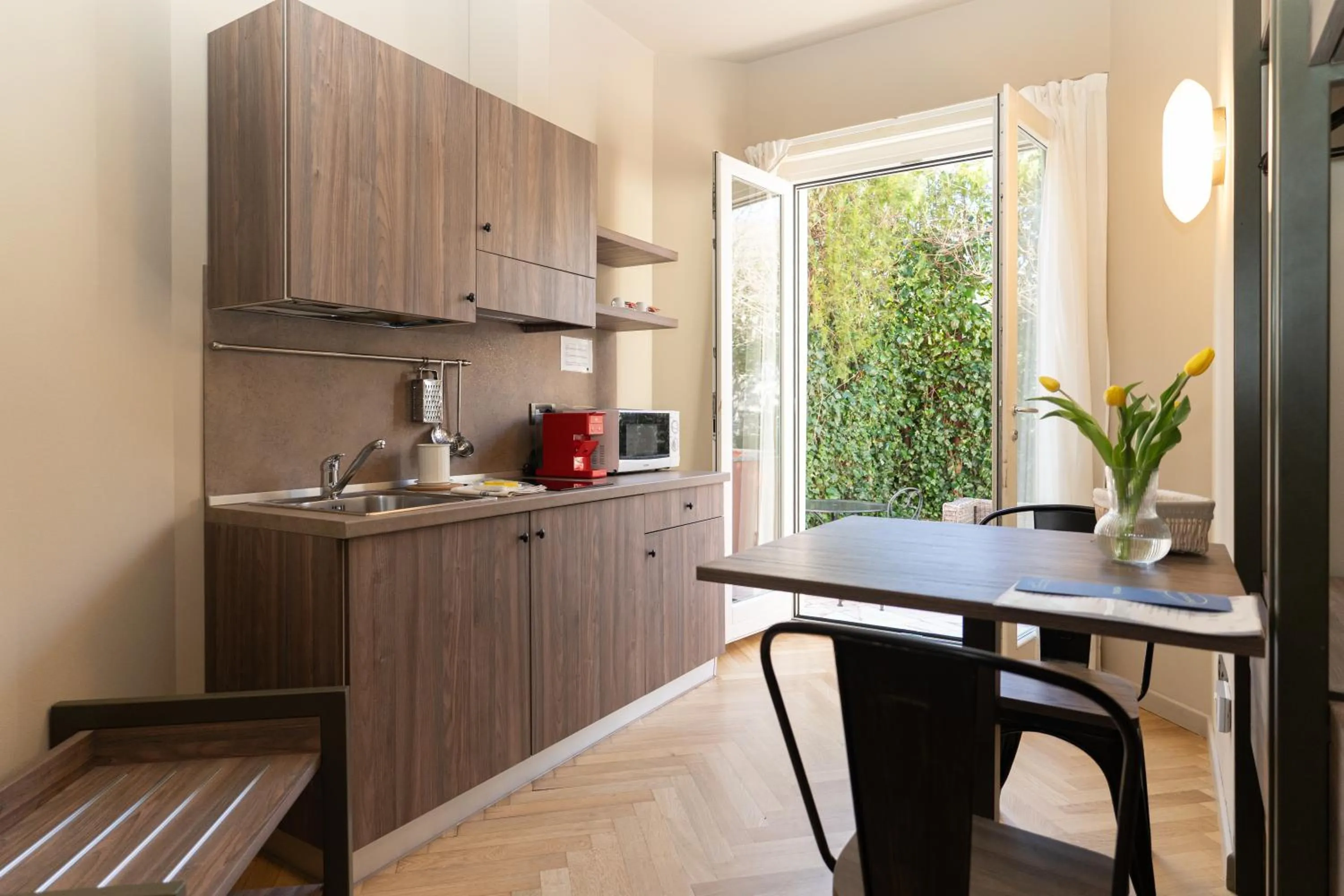 Kitchen or kitchenette in Residence Villa Bottacin