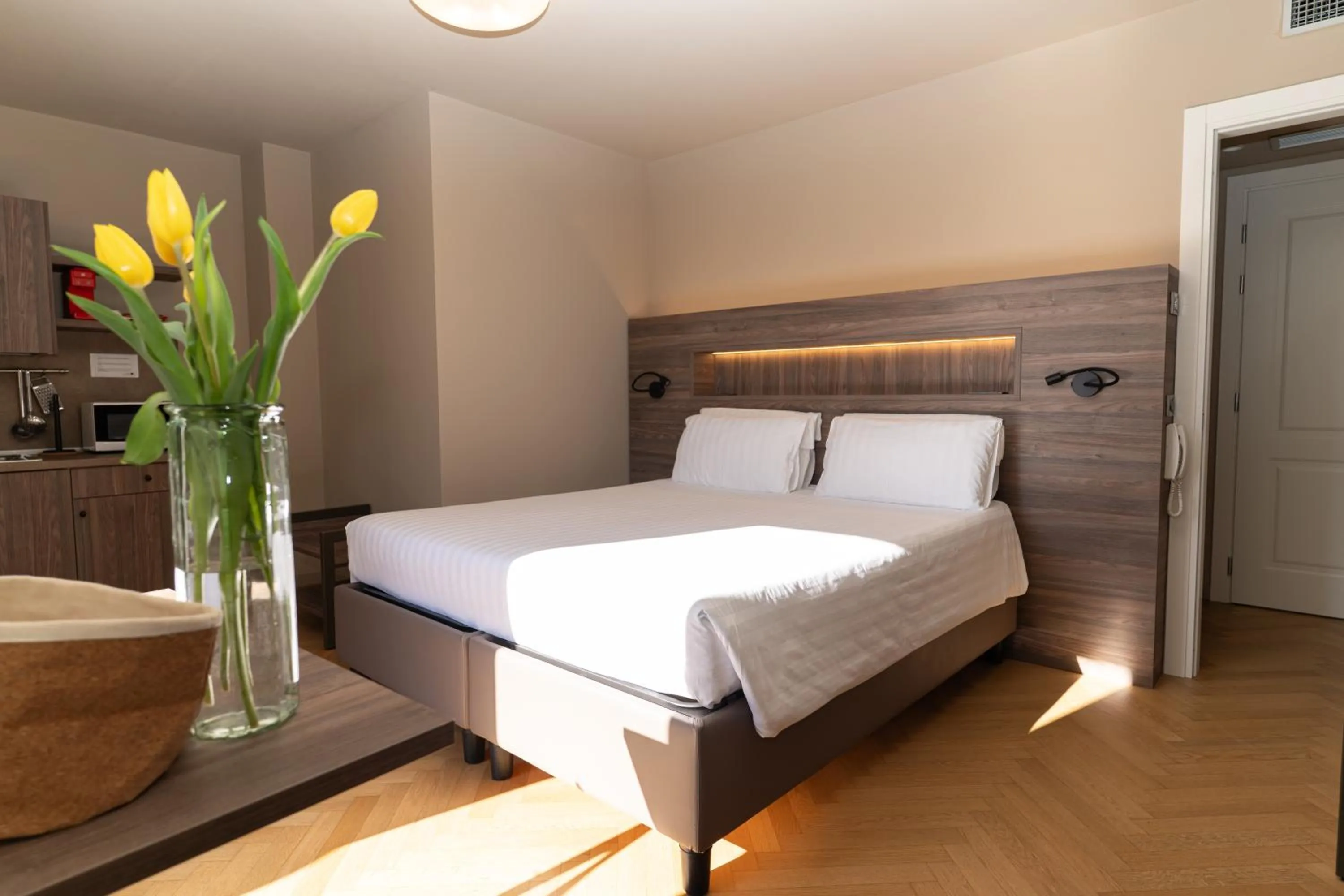 Photo of the whole room, Bed in Residence Villa Bottacin