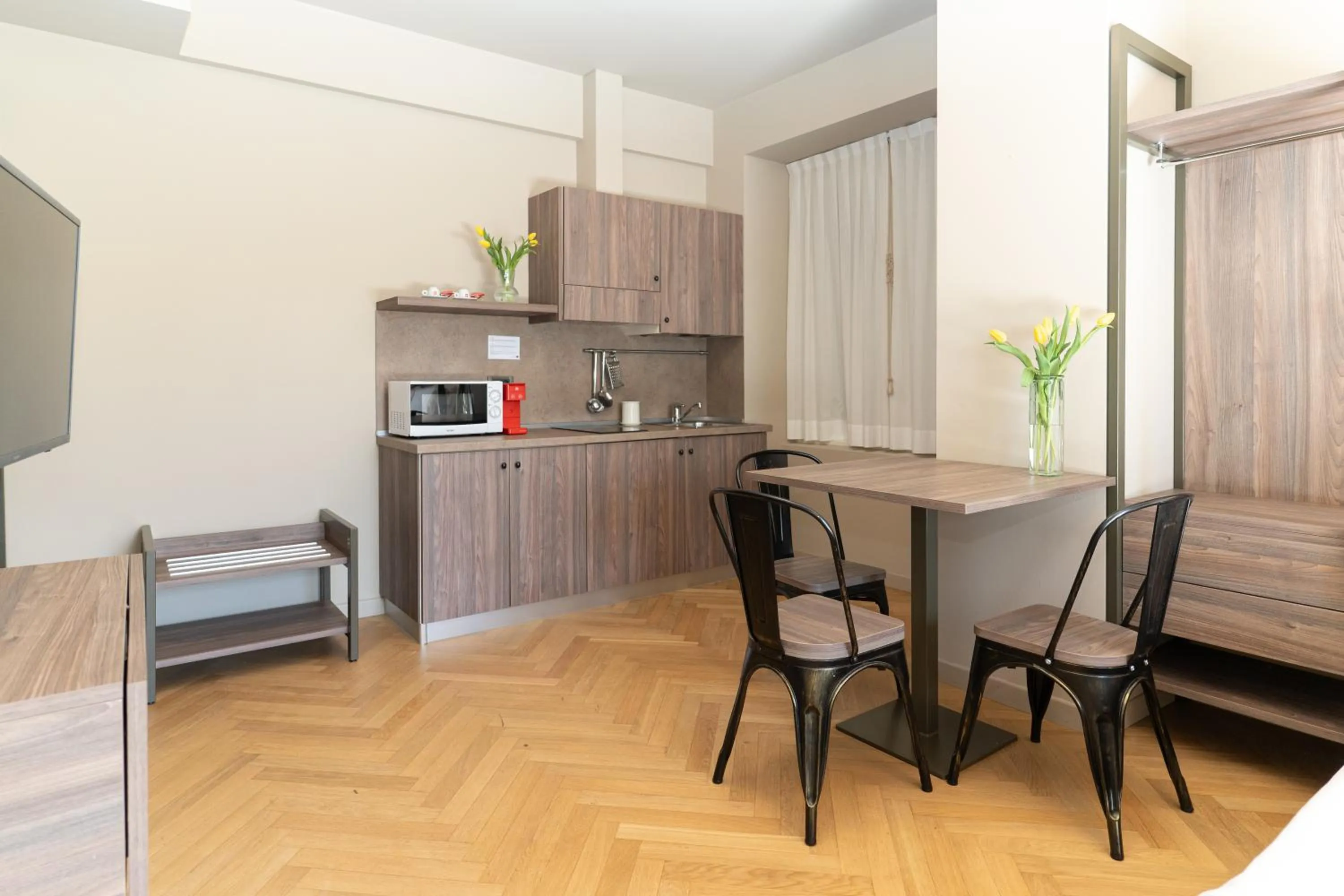 Kitchen or kitchenette in Residence Villa Bottacin