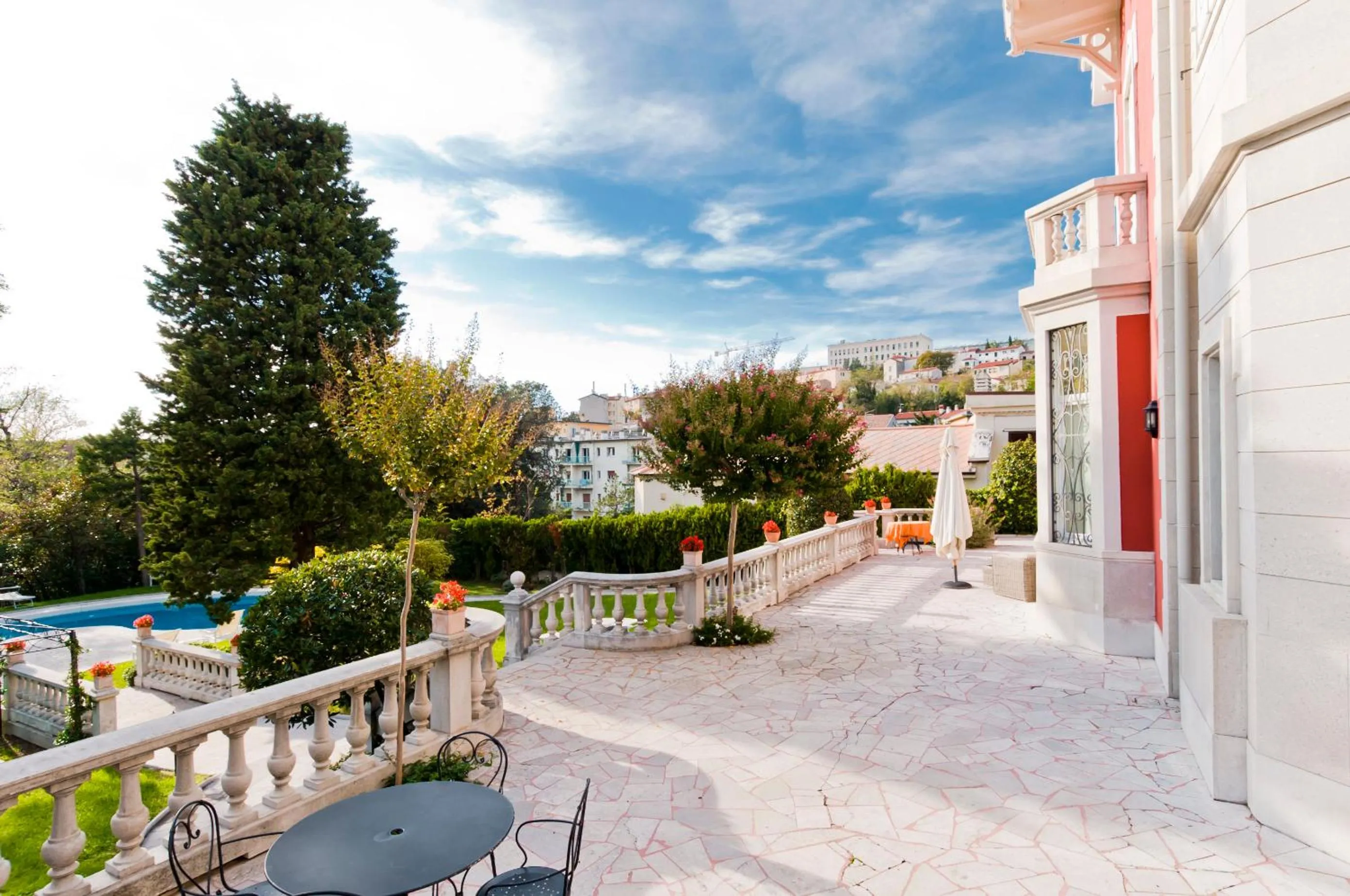 Balcony/Terrace in Residence Villa Bottacin