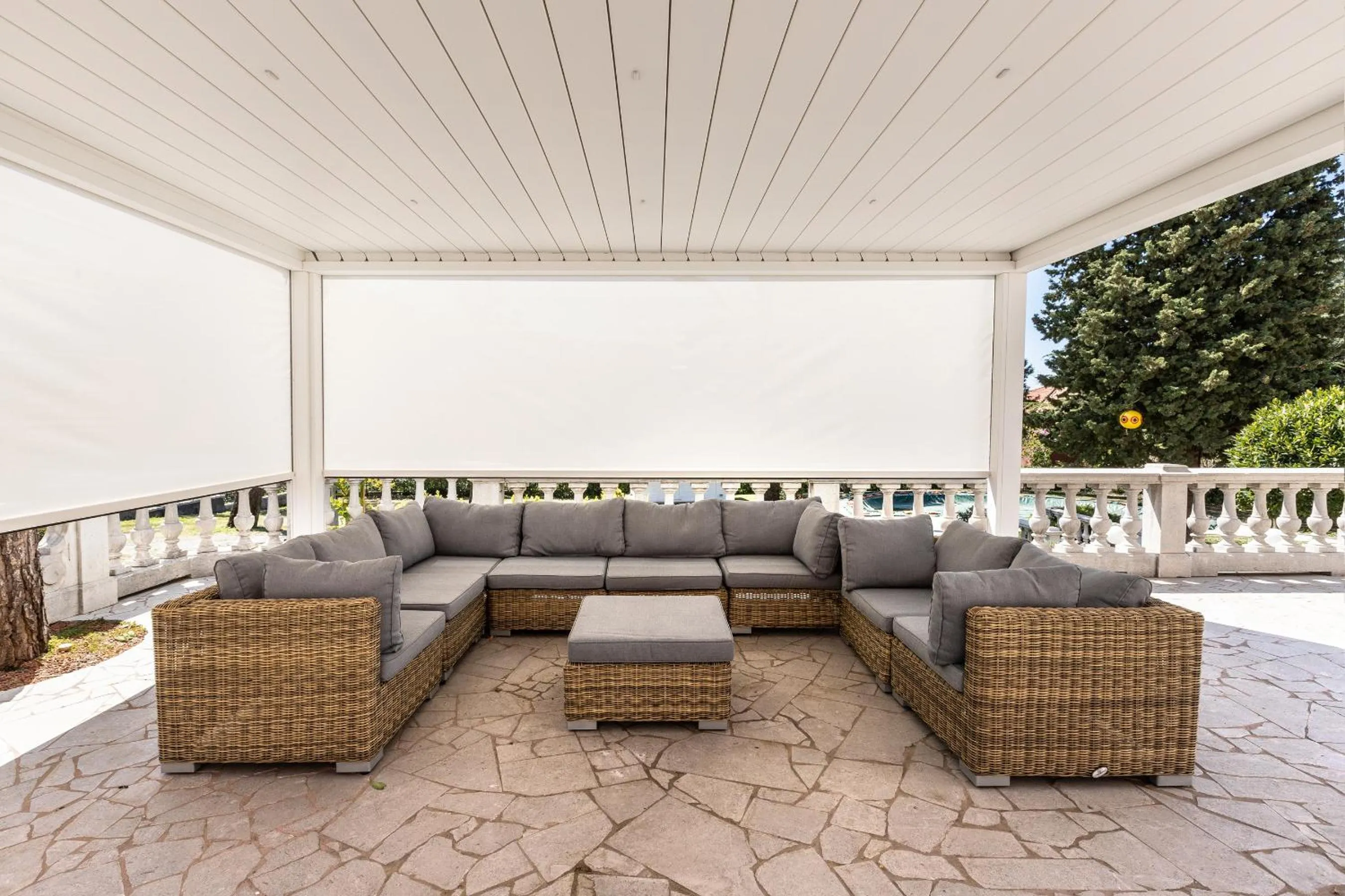 Balcony/Terrace in Residence Villa Bottacin