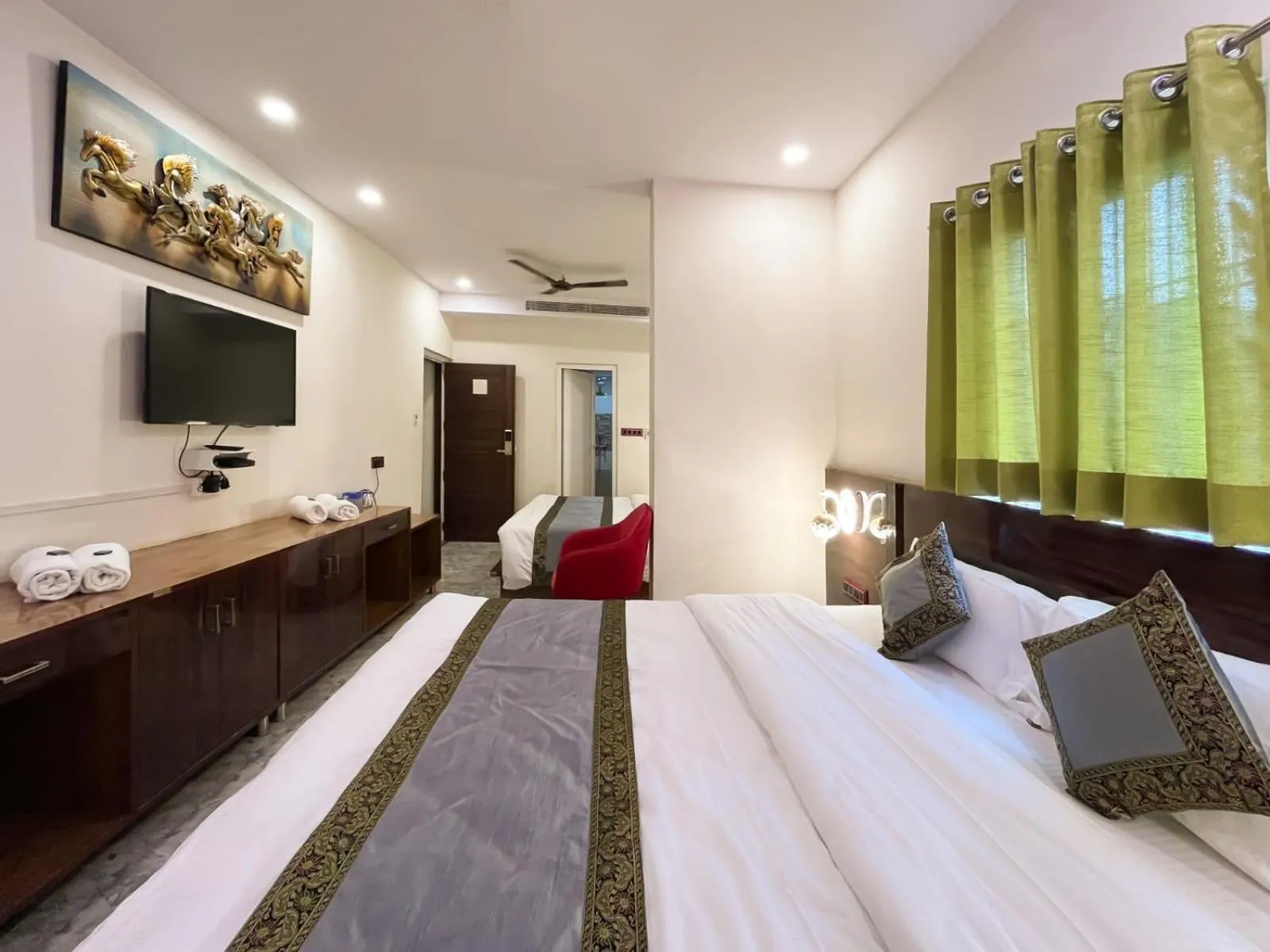 Bed in Namaste Benares Varanasi