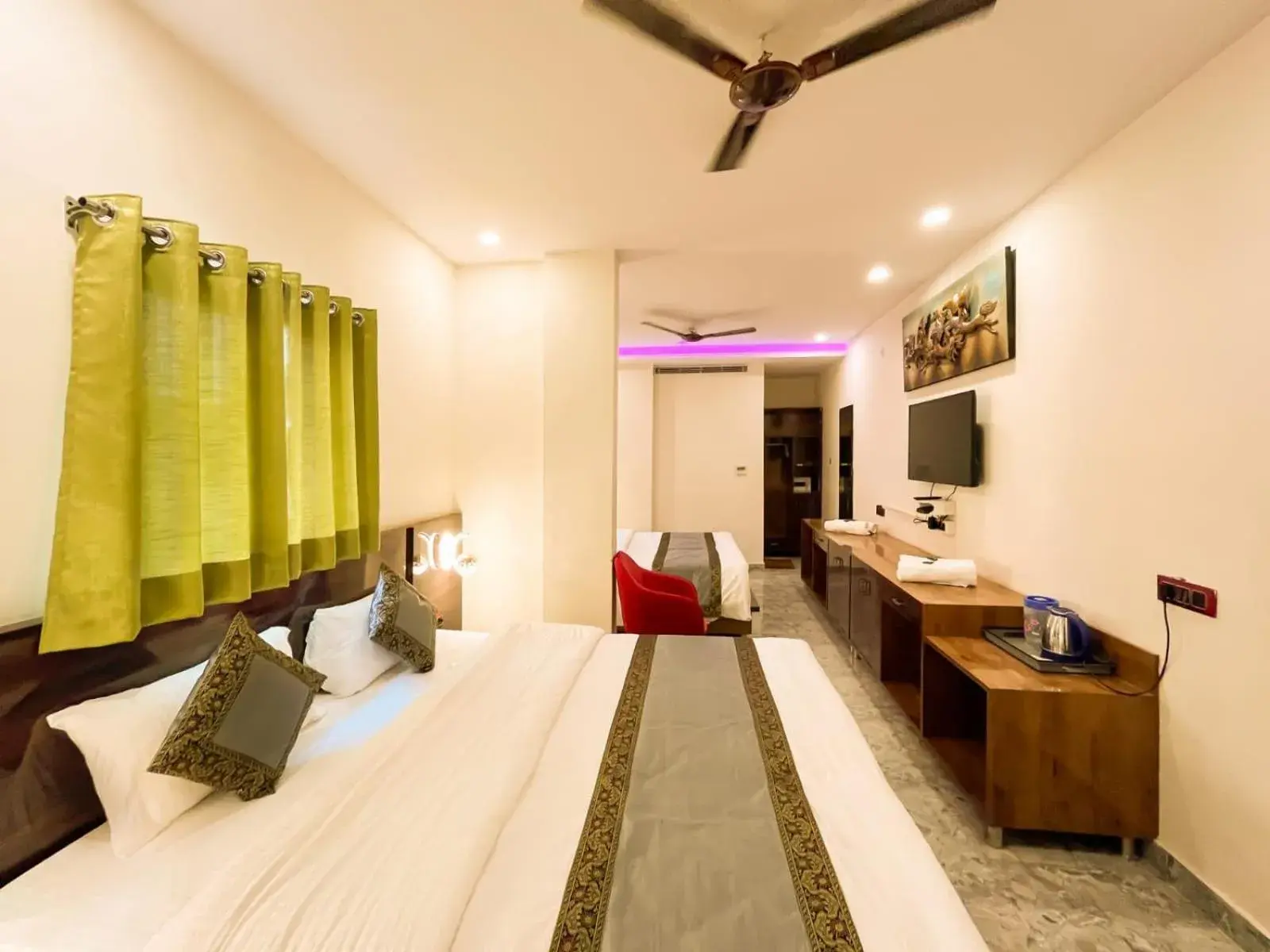 Bedroom, Bed in Namaste Benares Varanasi Bedroom, Bed in Namaste Benares Varanasi