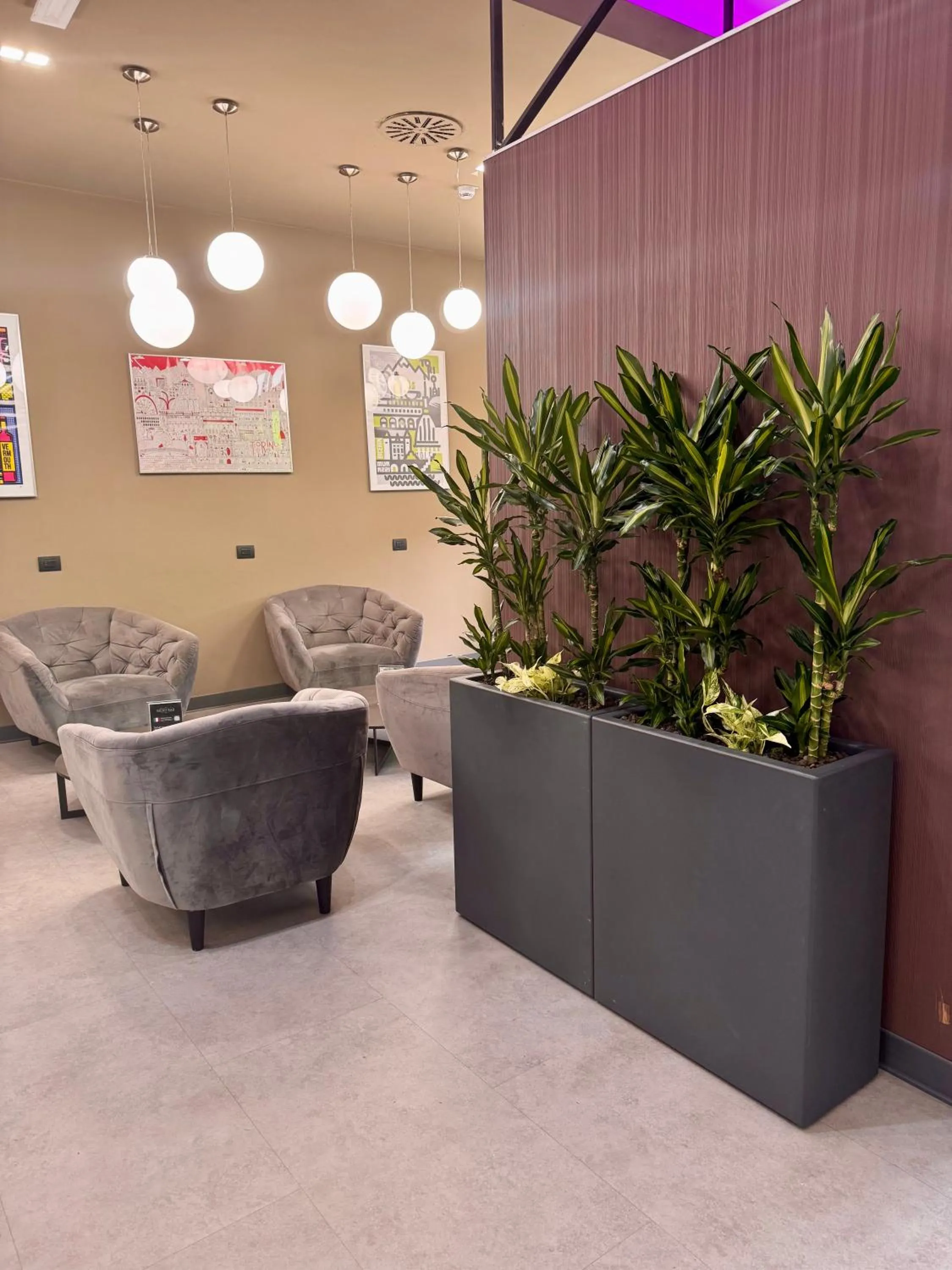 Lobby or reception in Hotel Miramonti