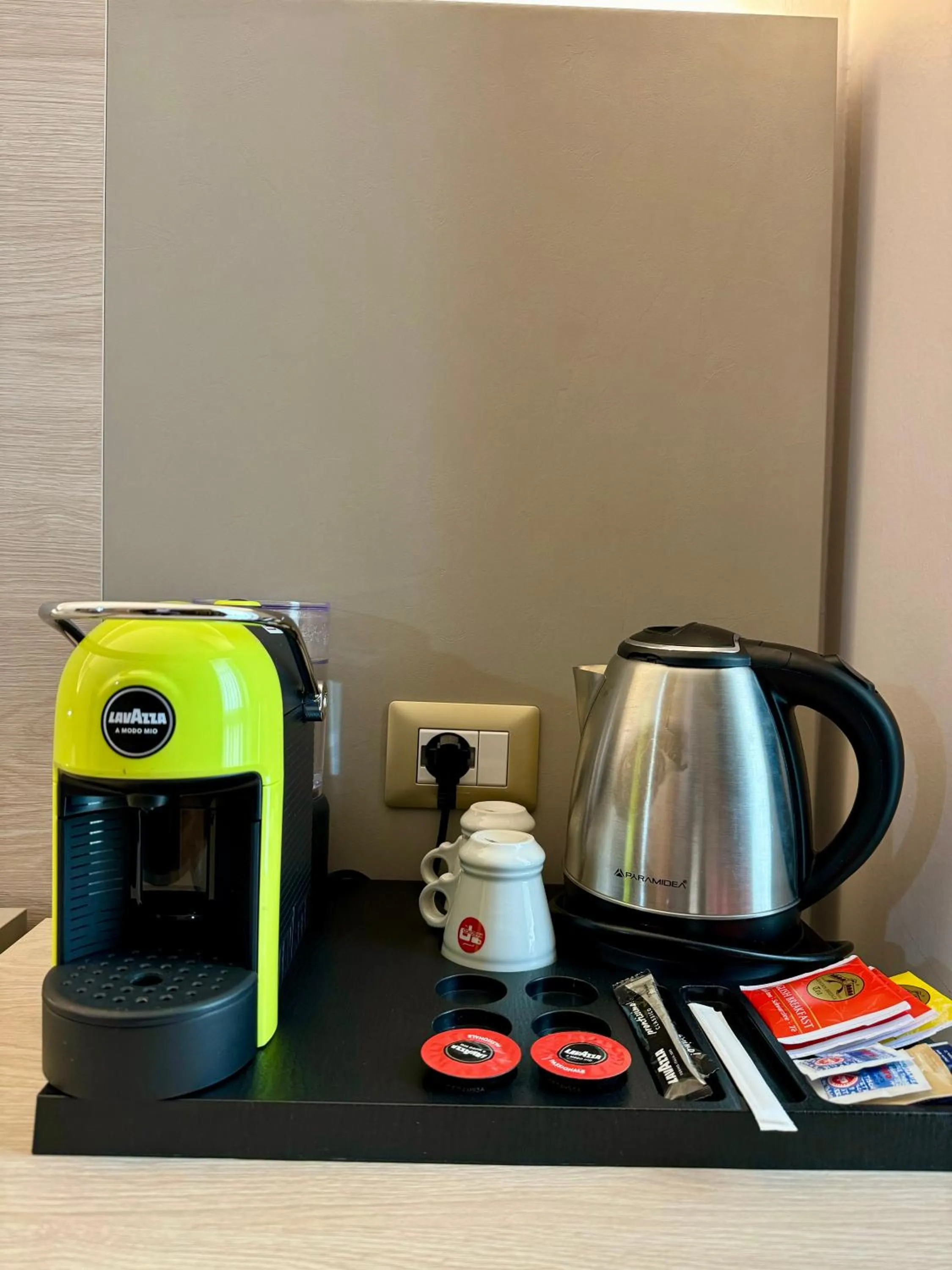 Coffee/tea facilities in Hotel Miramonti