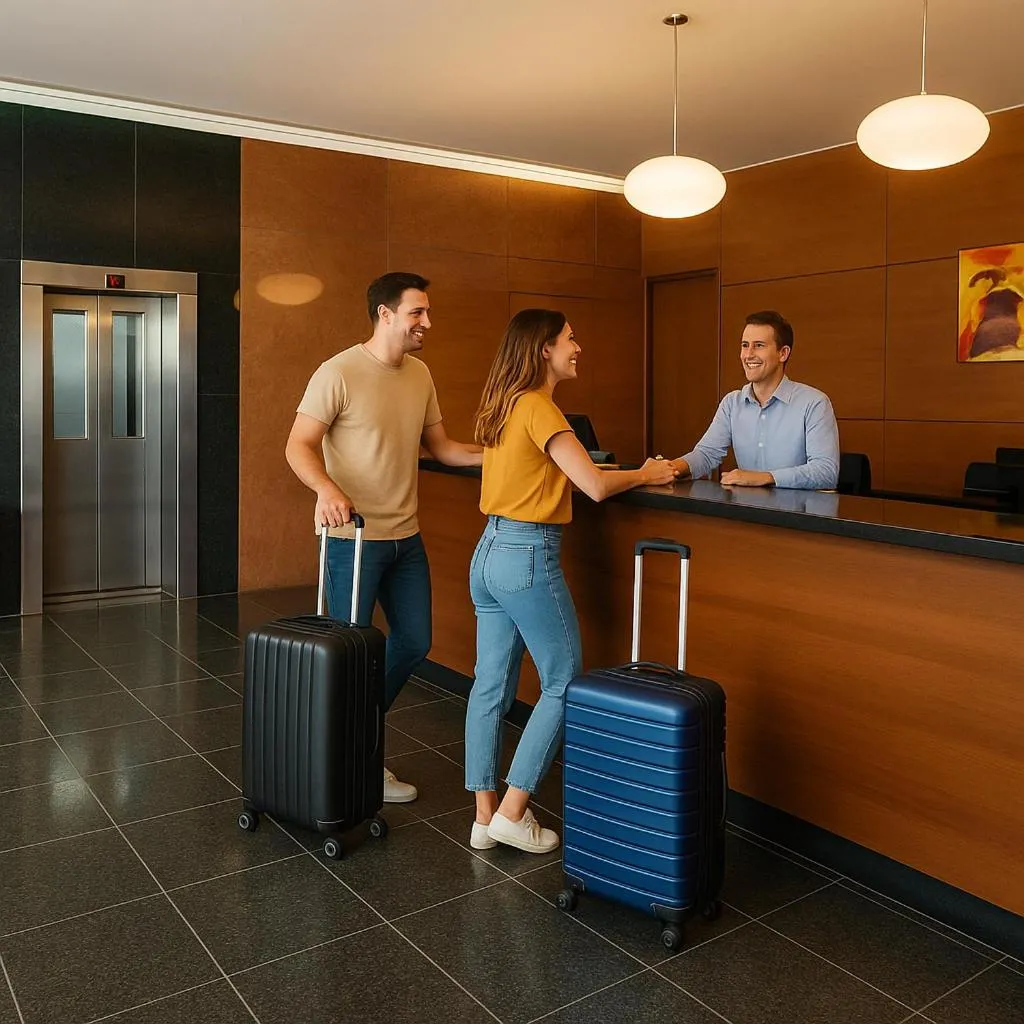 Lobby or reception in Flat PRAIA Home Experience Dante Michelini