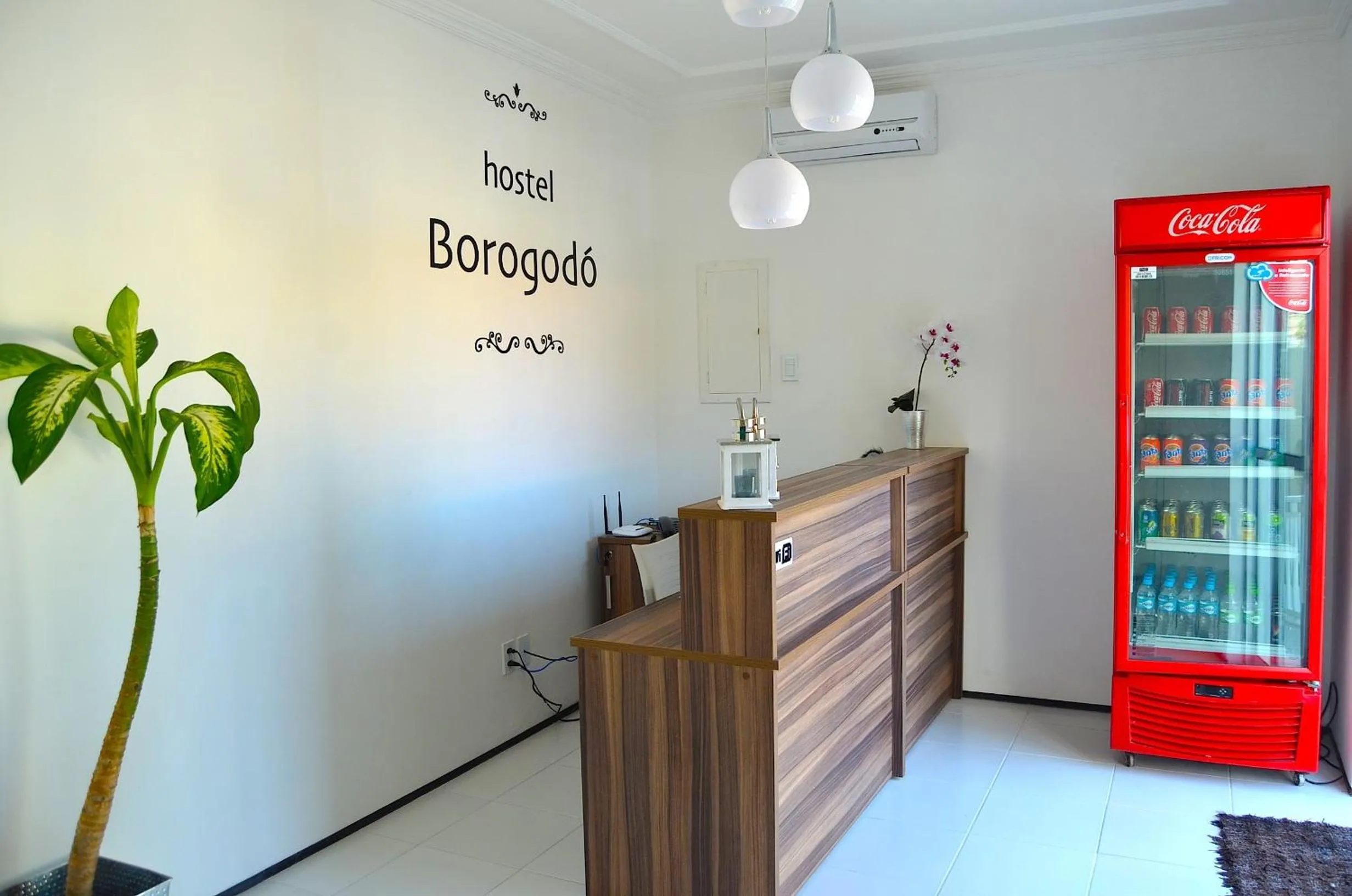 Lobby or reception in Hostel Borogodó