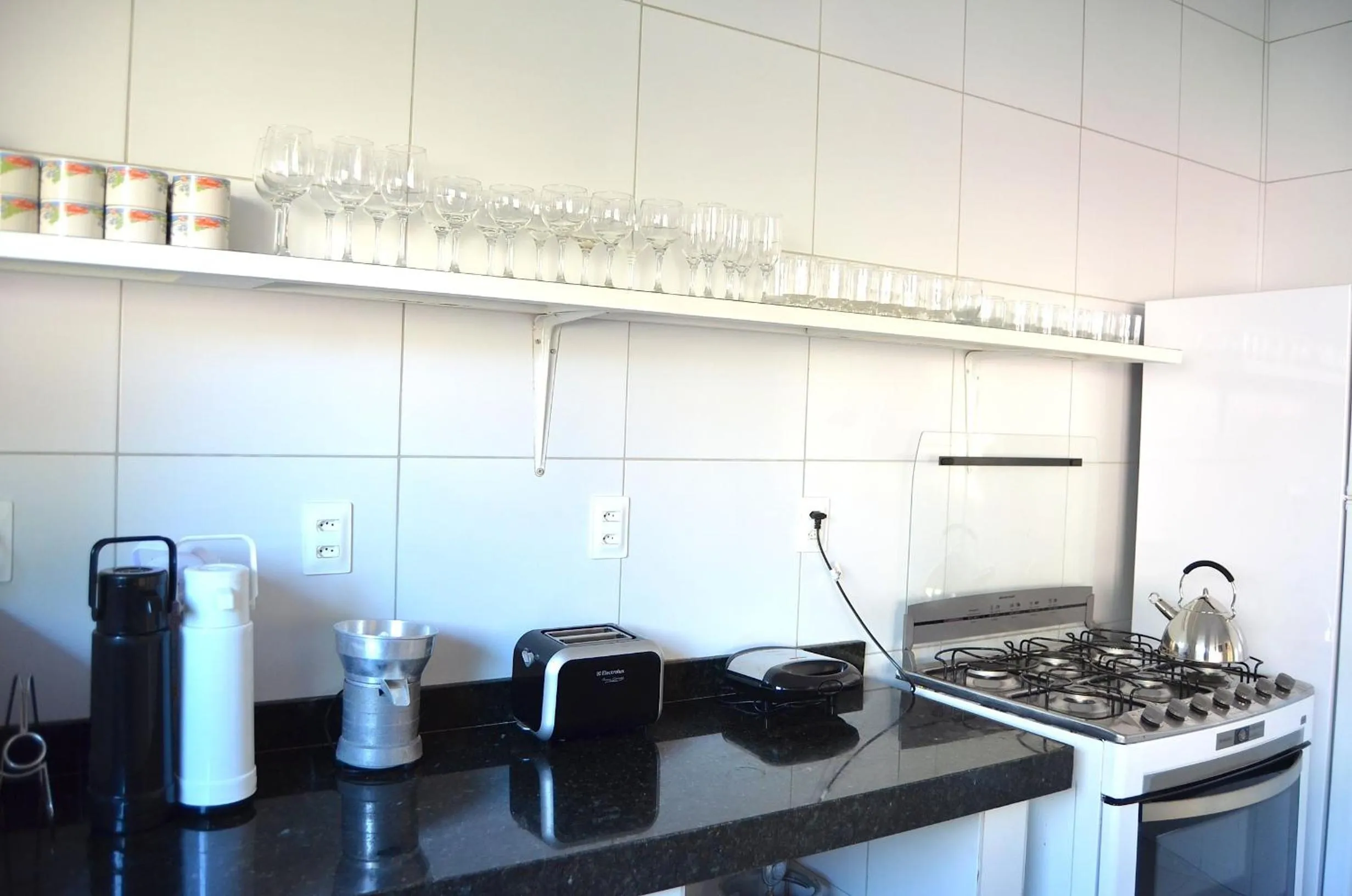 Kitchen or kitchenette in Hostel Borogodó