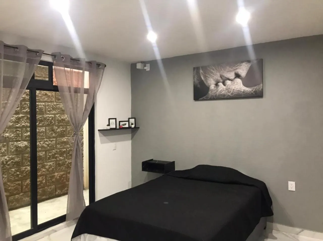 Bed in HOTEL NUEVA LUNA