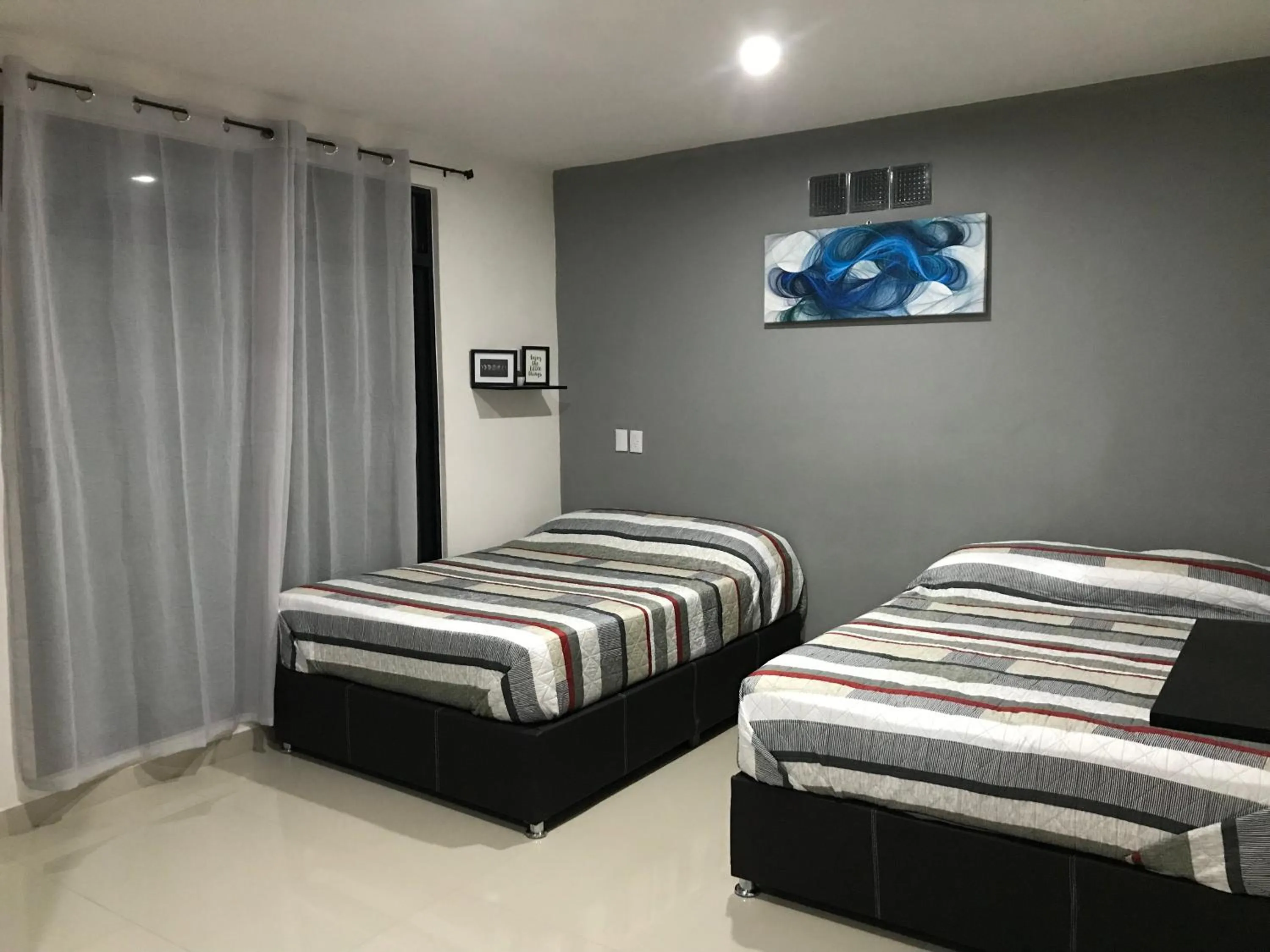 Bed in HOTEL NUEVA LUNA