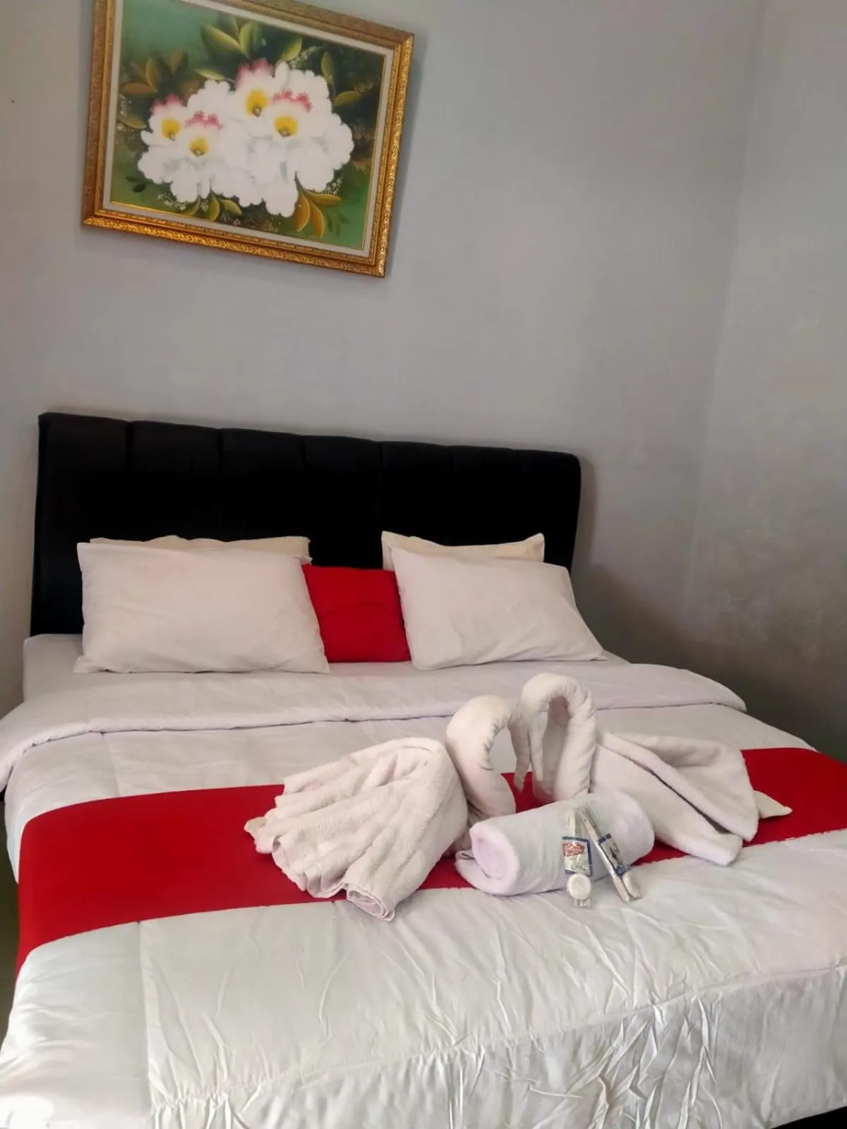 Bed in Hotel Asri Baru