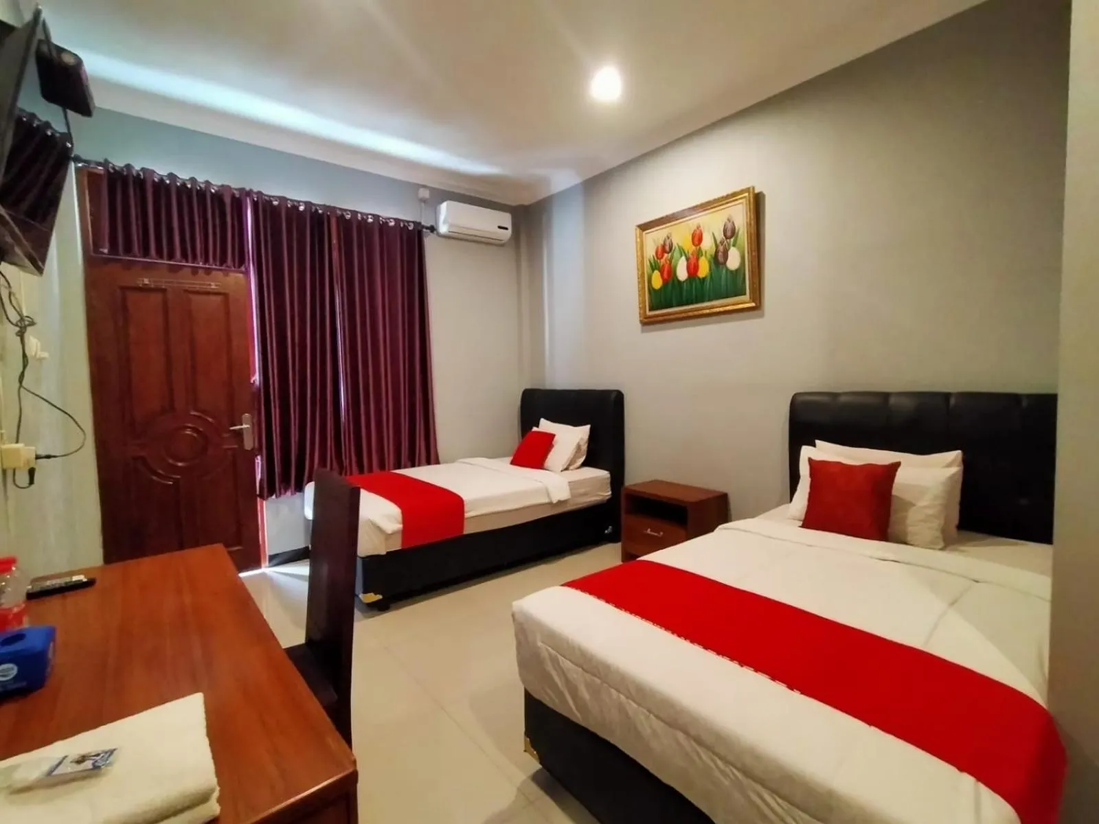 Bed in Hotel Asri Baru