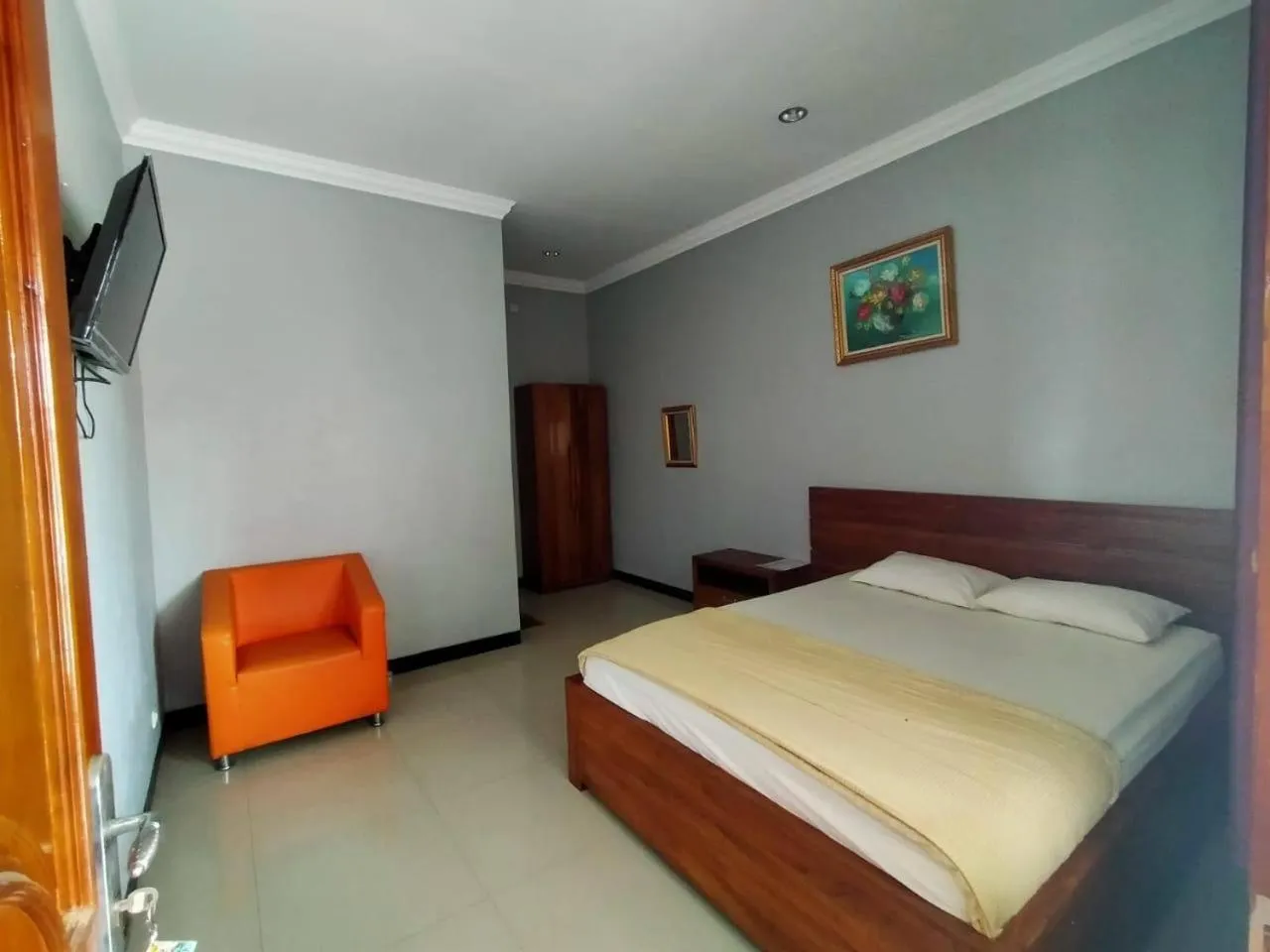 Bed in Hotel Asri Baru