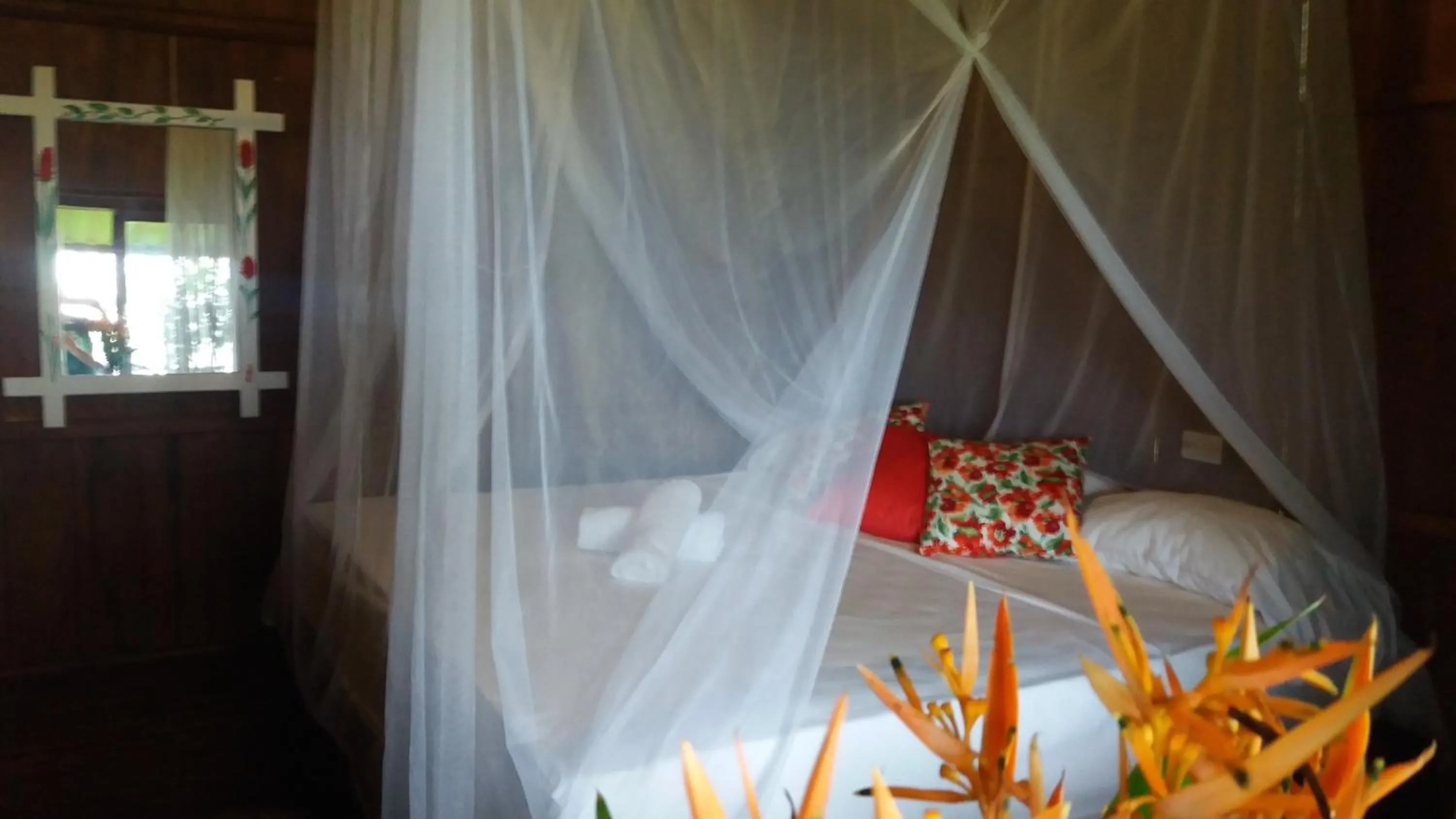 Bed in Posada Villa Margarita