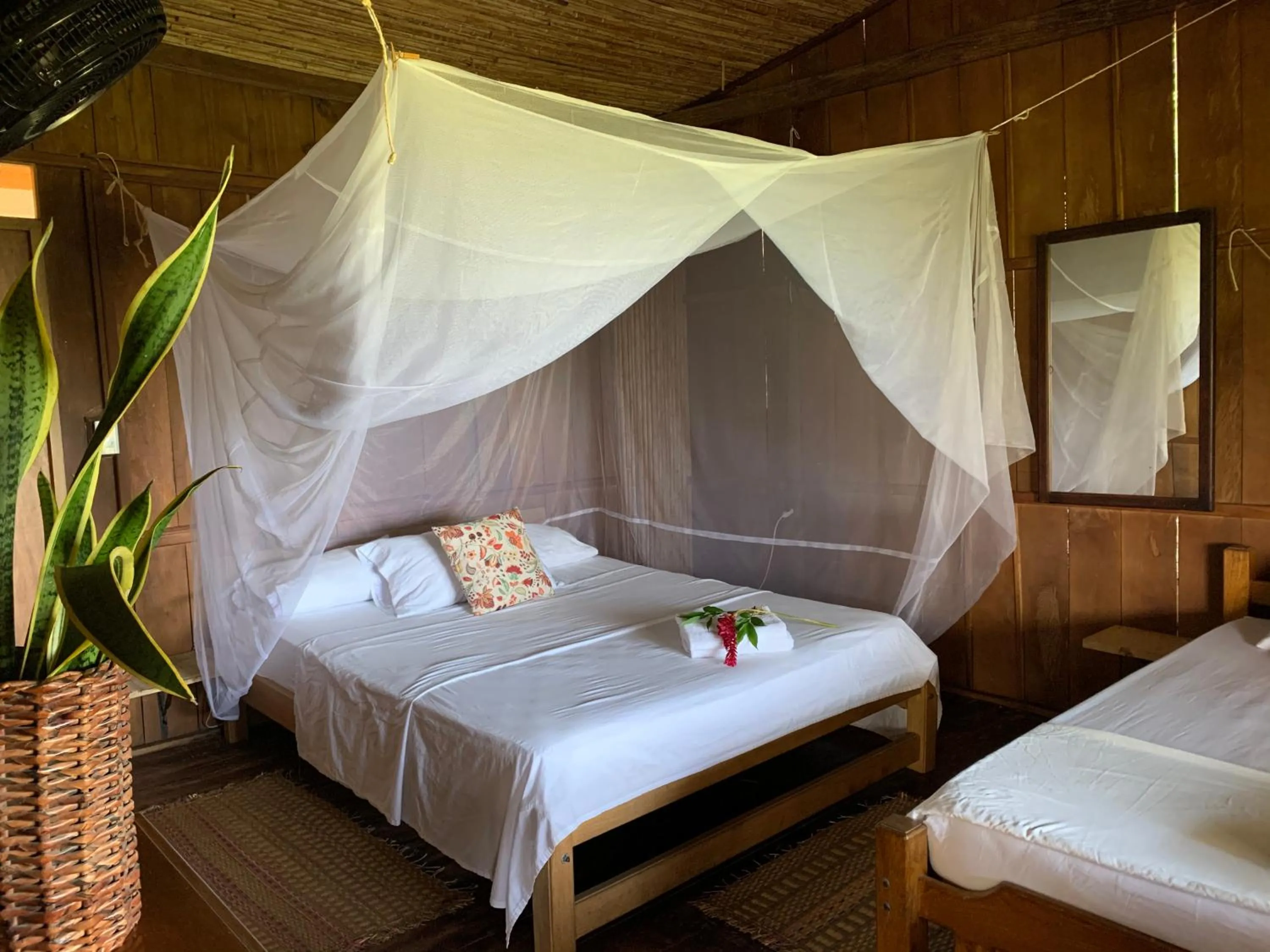 Bed in Posada Villa Margarita