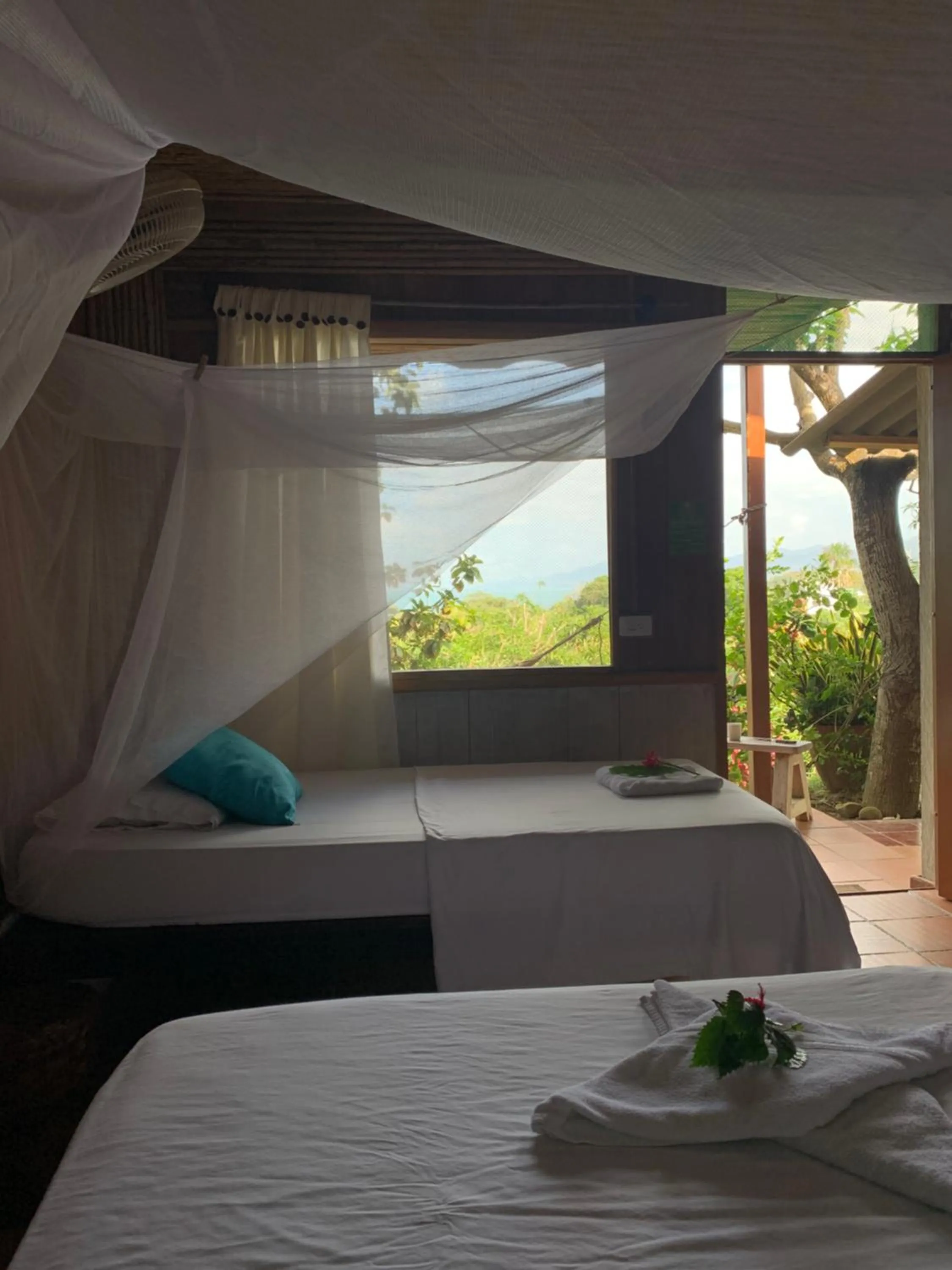 Bed in Posada Villa Margarita