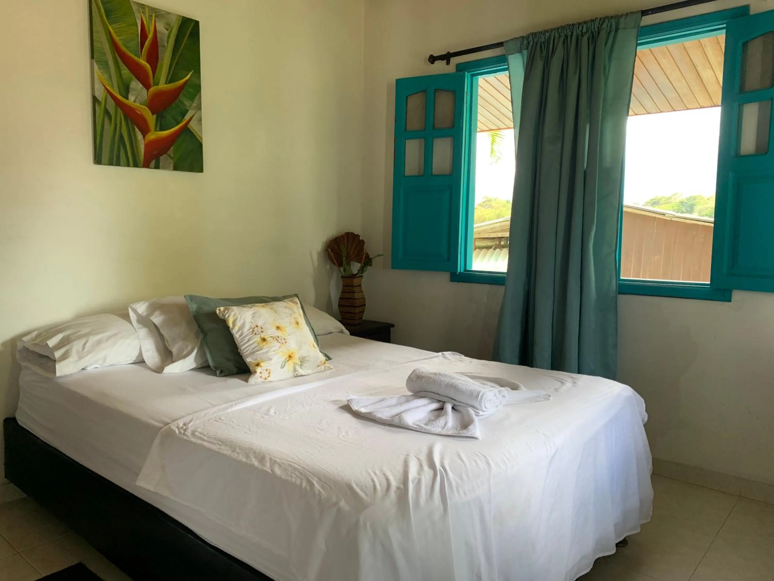 Bed in Posada Villa Margarita