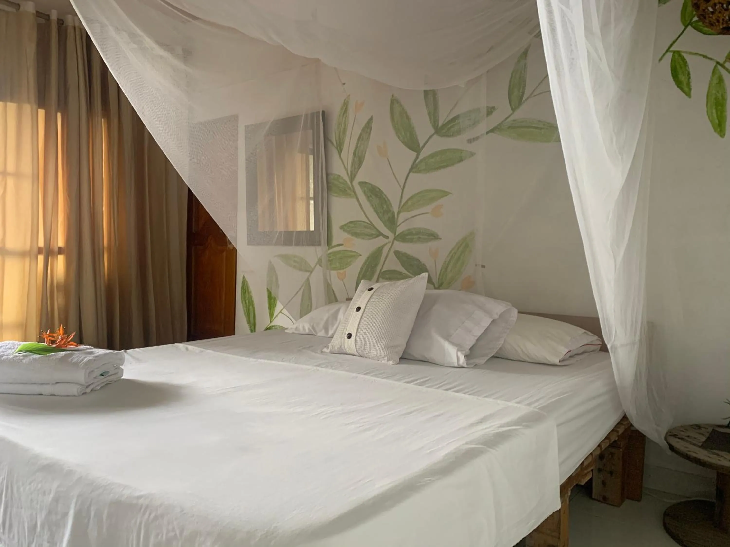 Bed in Posada Villa Margarita