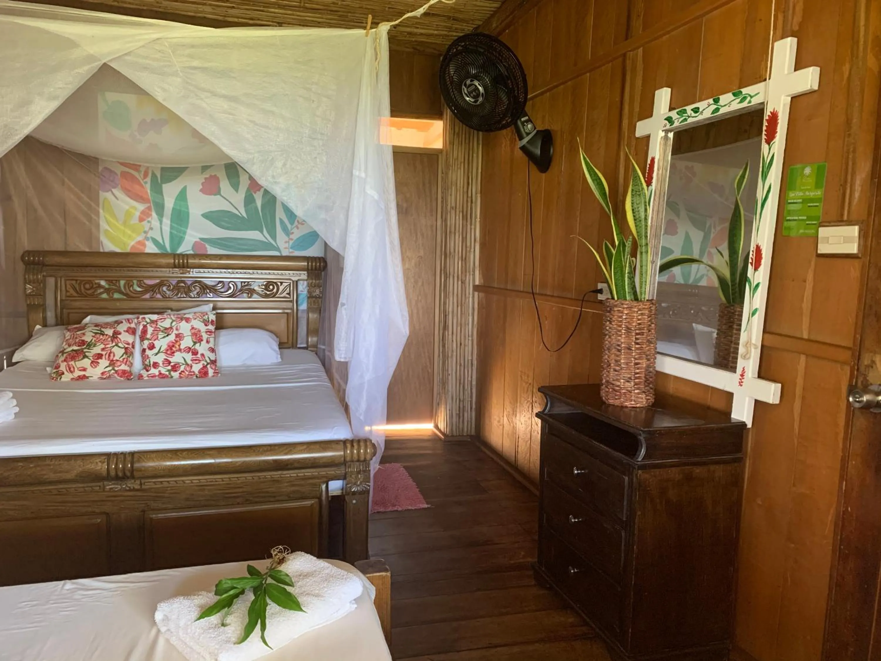 Bed in Posada Villa Margarita
