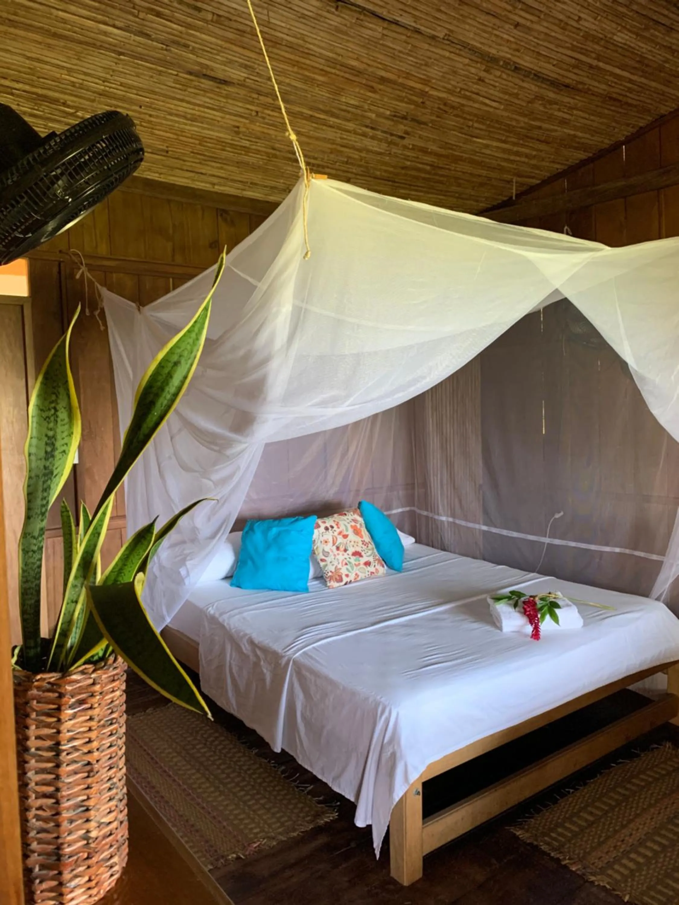Bed in Posada Villa Margarita