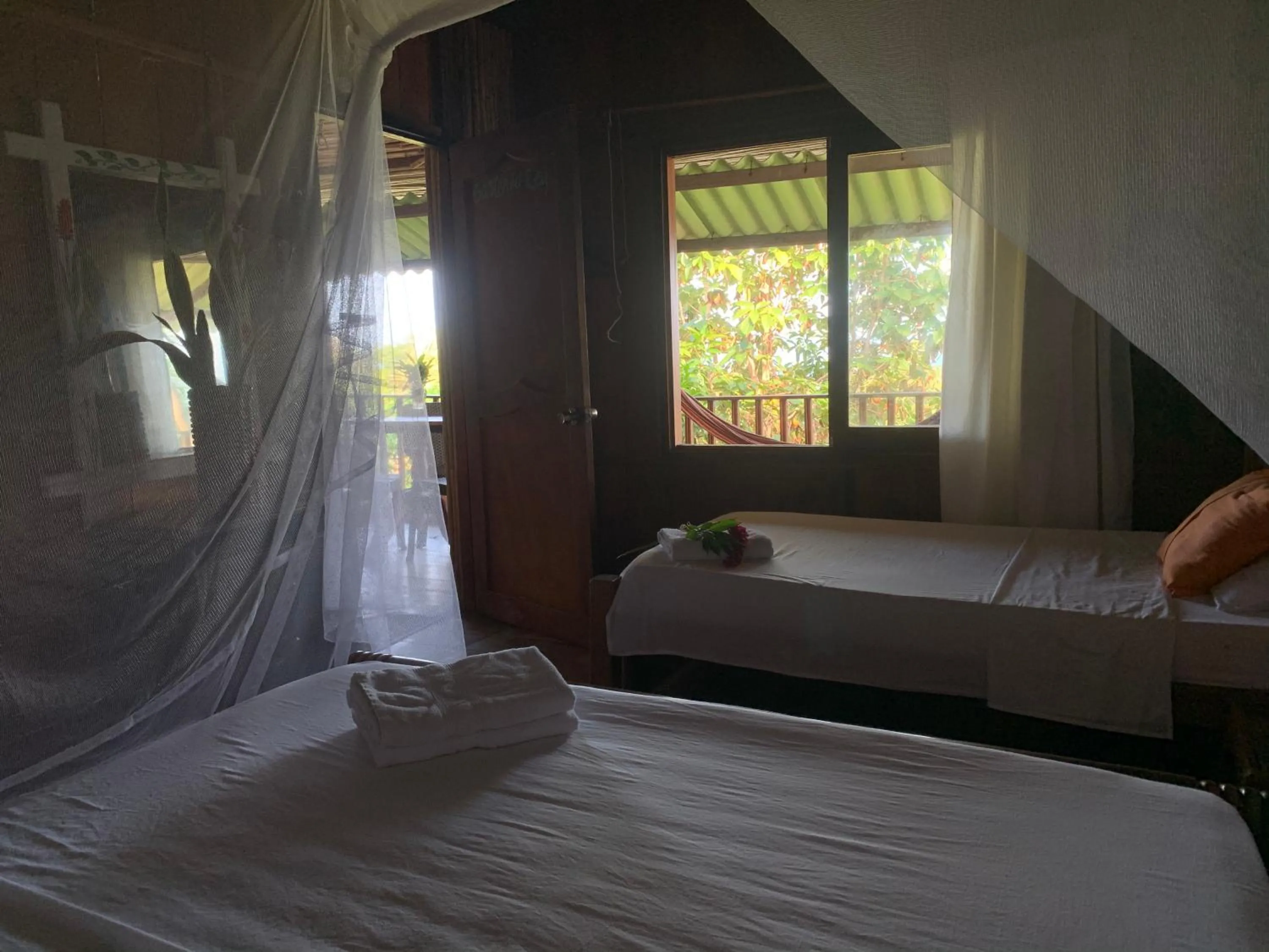 Bed in Posada Villa Margarita