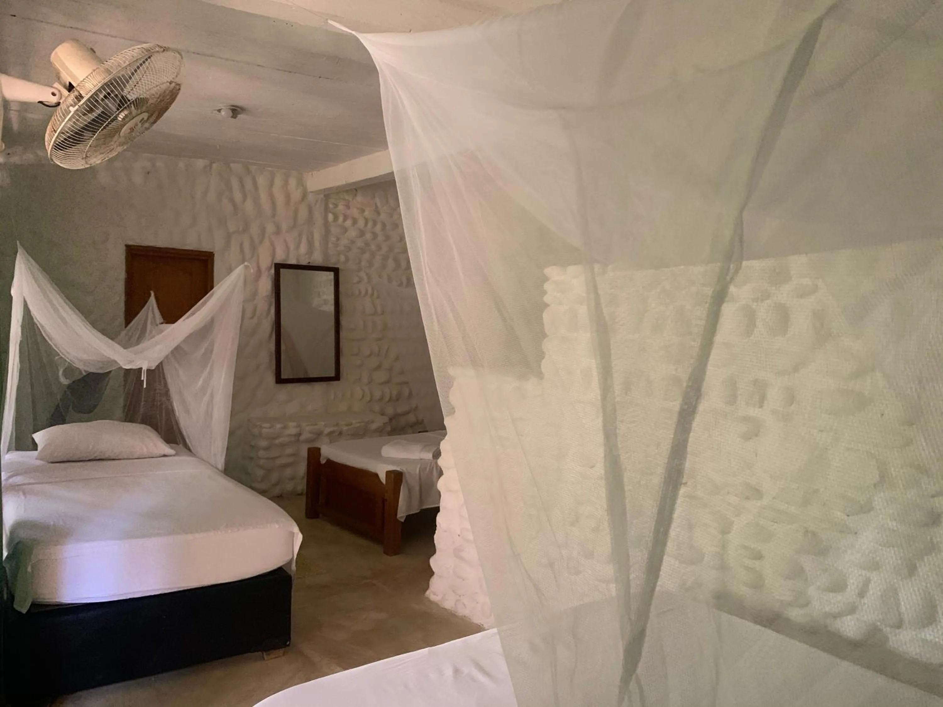 Bed in Posada Villa Margarita