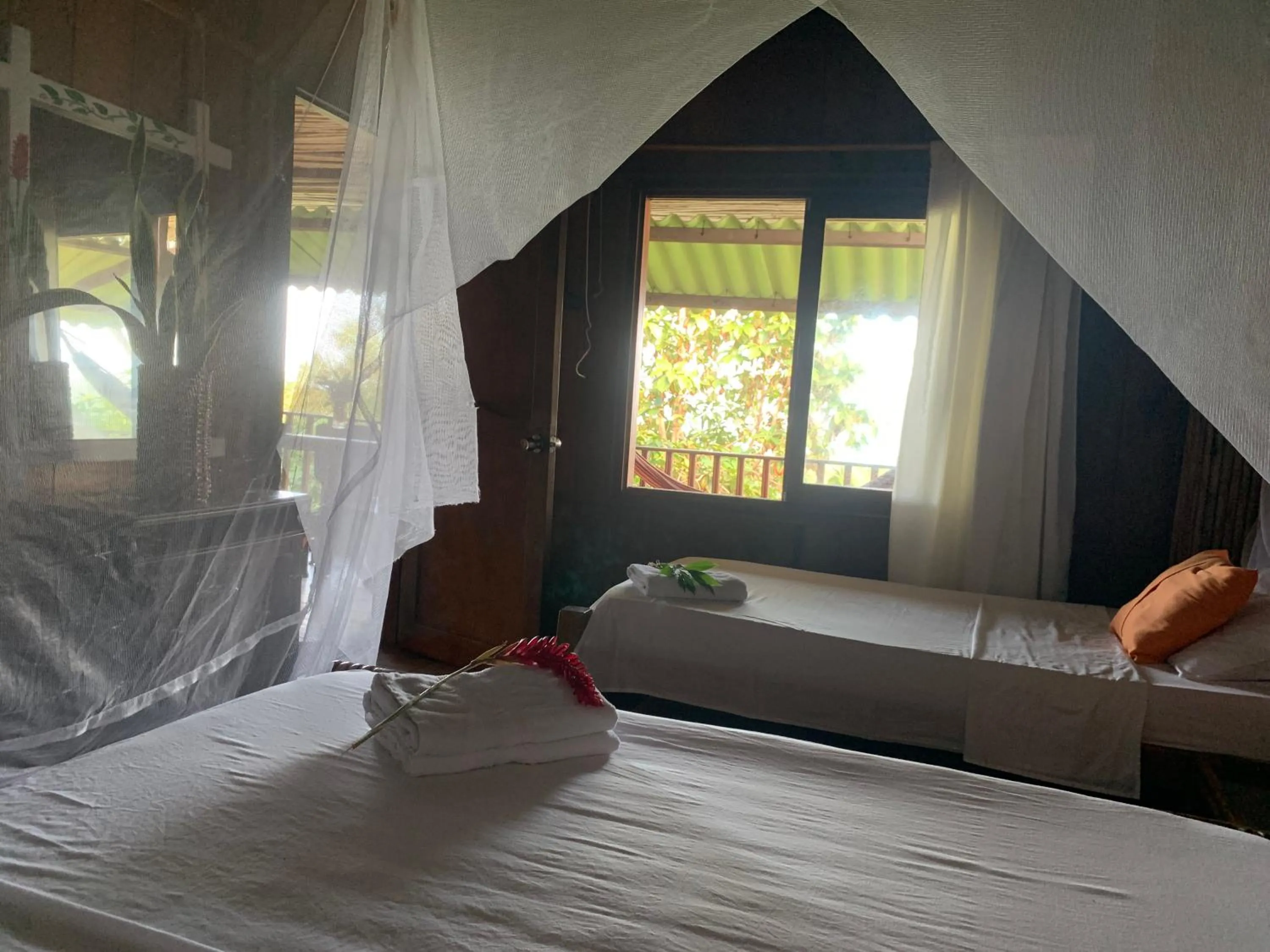 Bed in Posada Villa Margarita