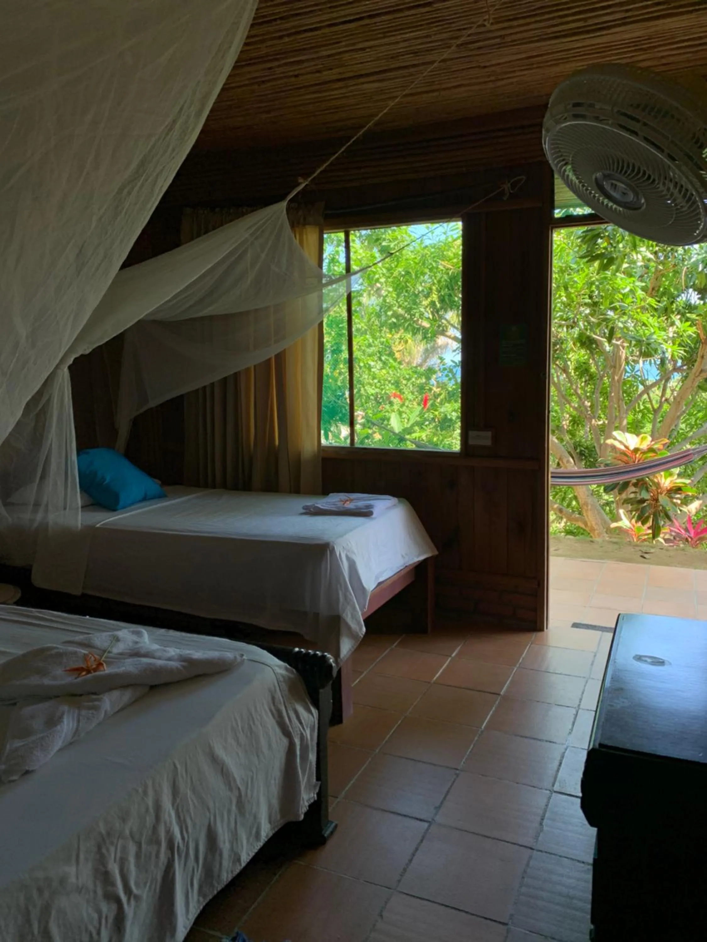 Bed in Posada Villa Margarita
