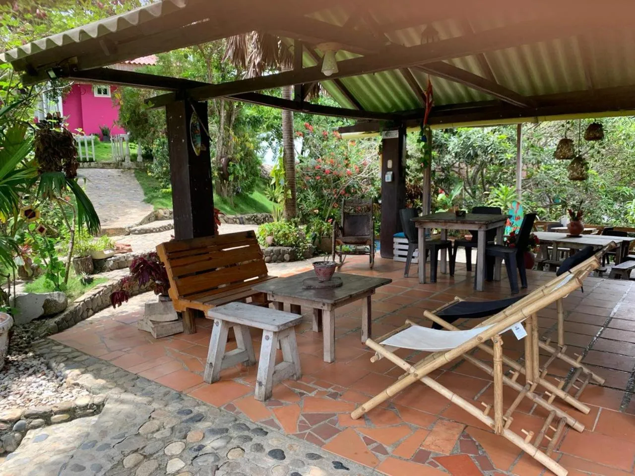 Living room in Posada Villa Margarita