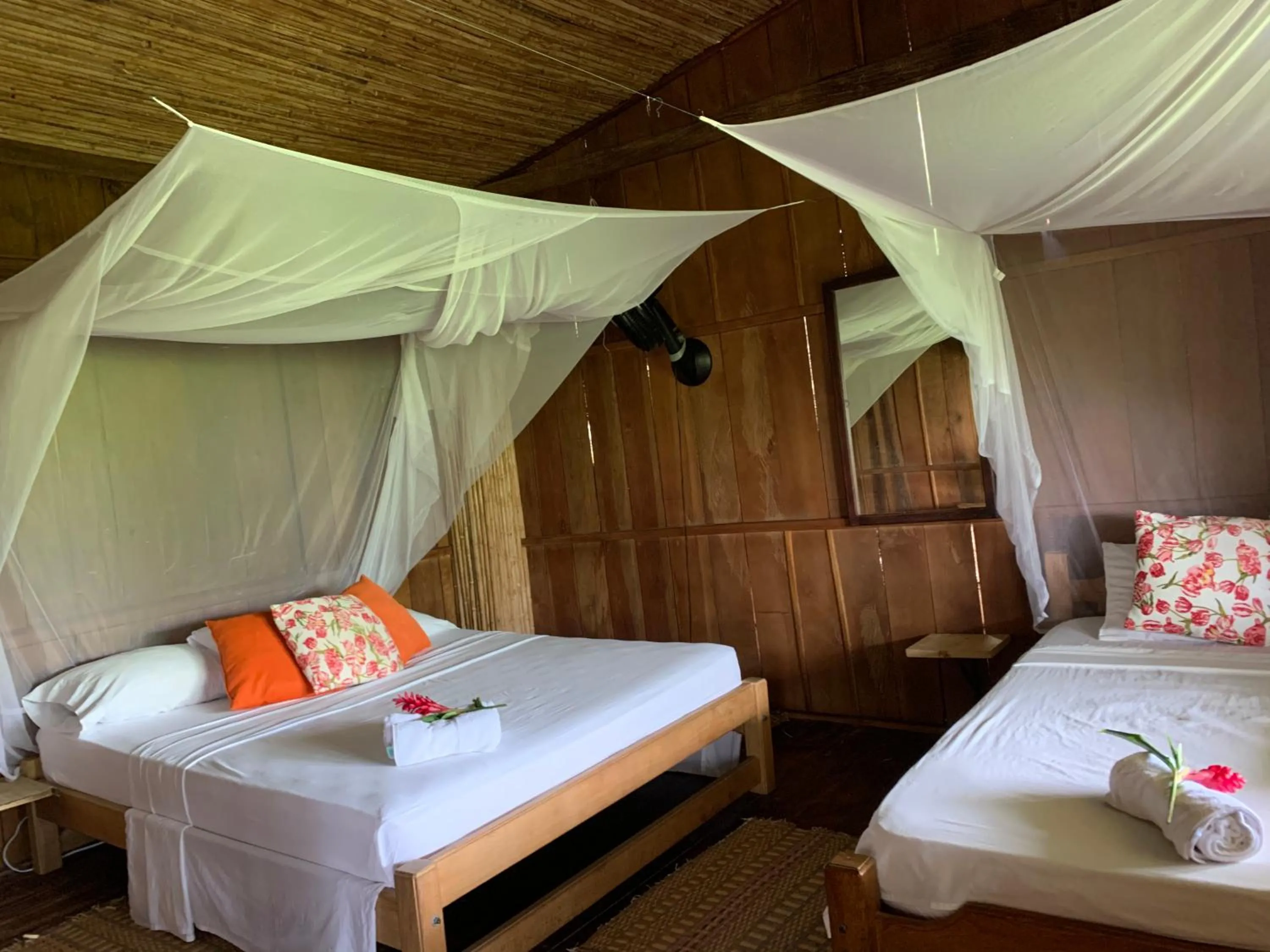 Bed in Posada Villa Margarita