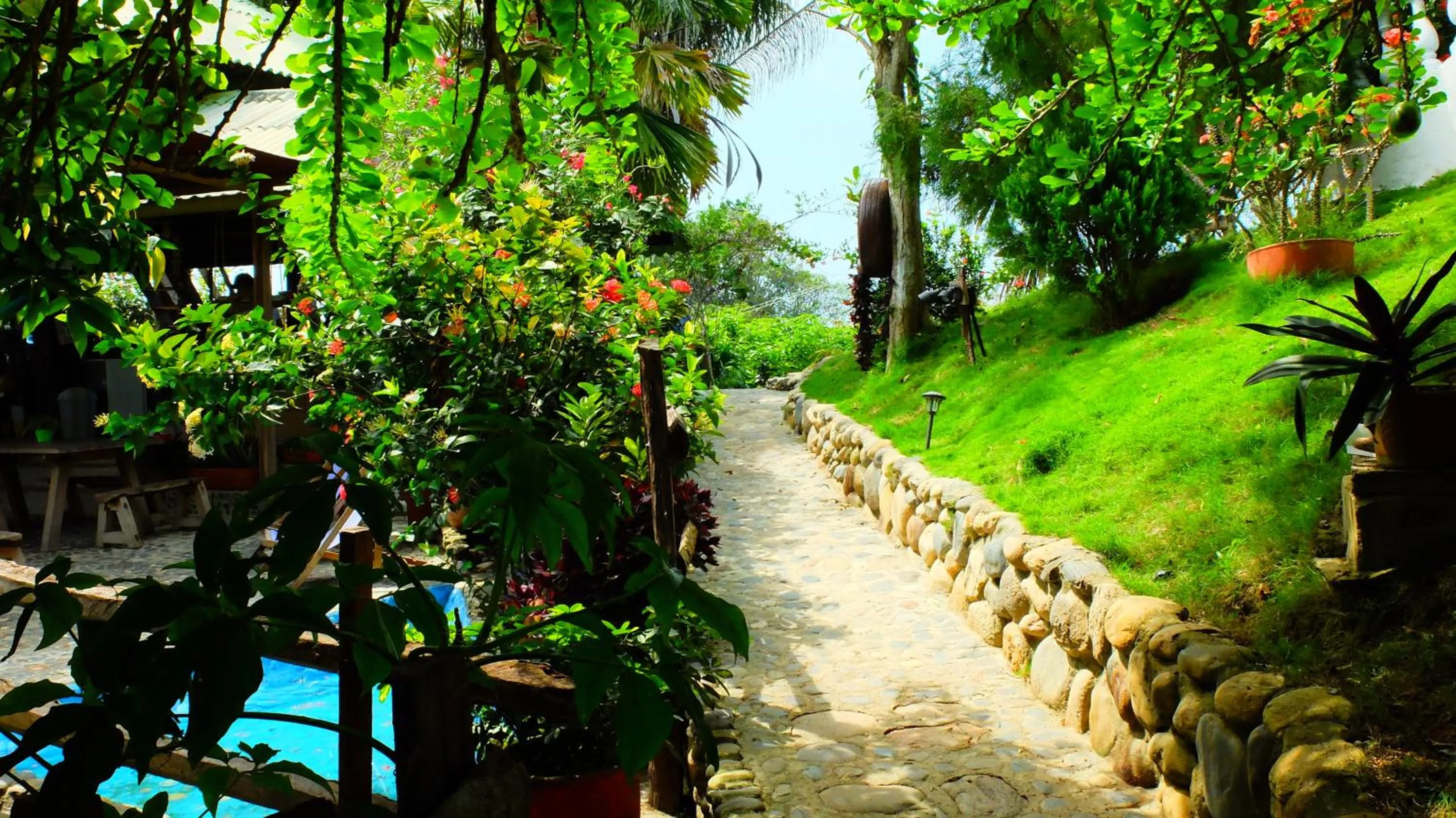 Patio in Posada Villa Margarita