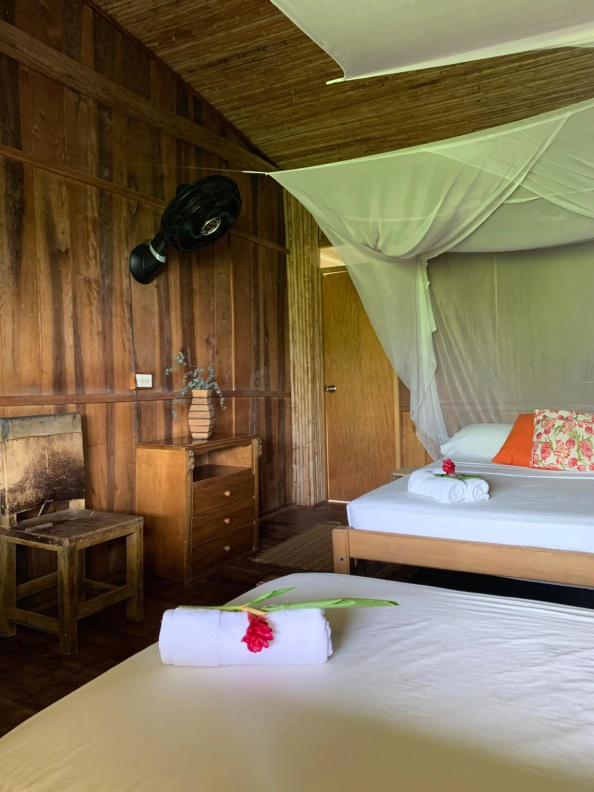 Bed in Posada Villa Margarita