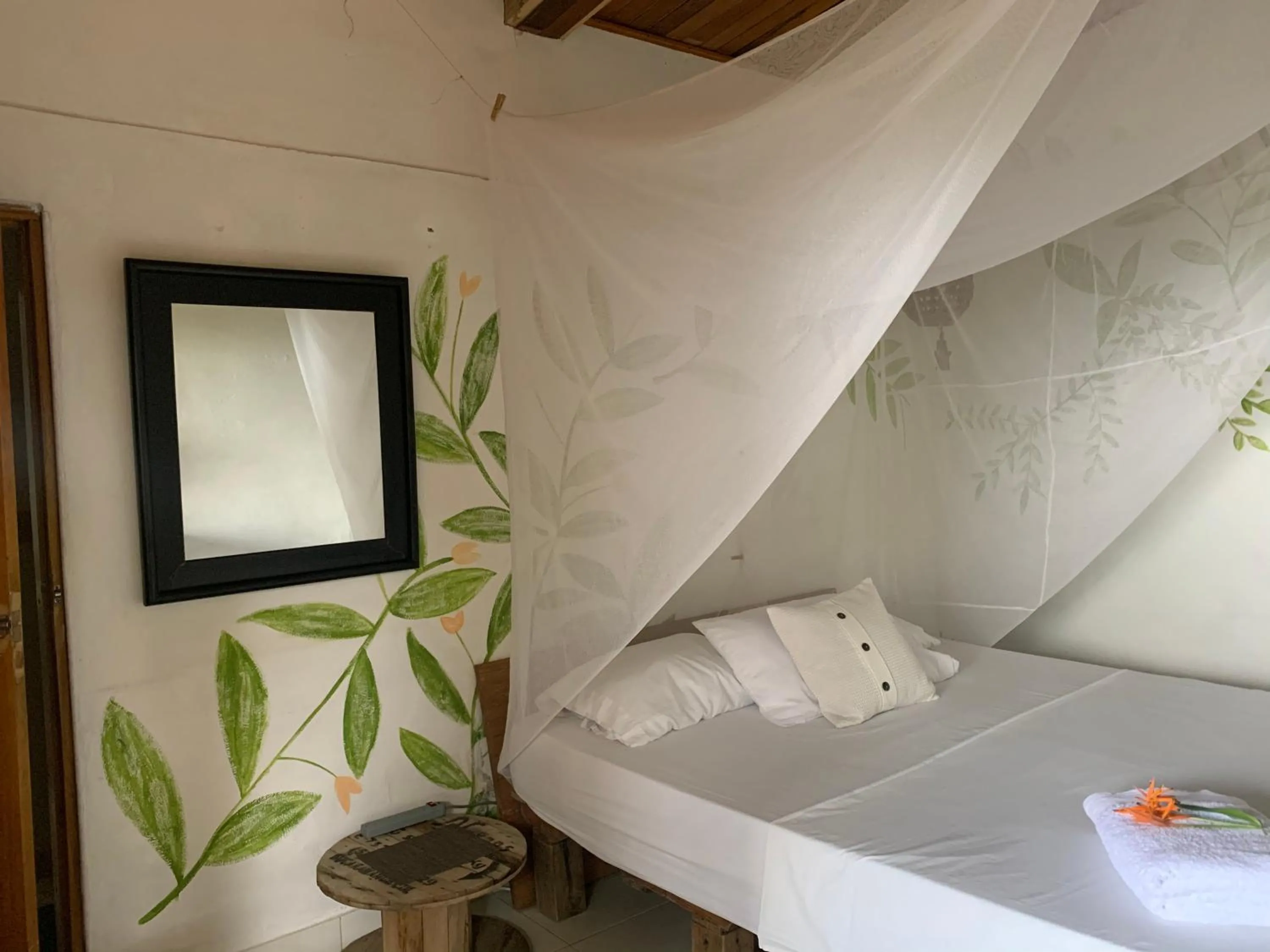 Bed in Posada Villa Margarita