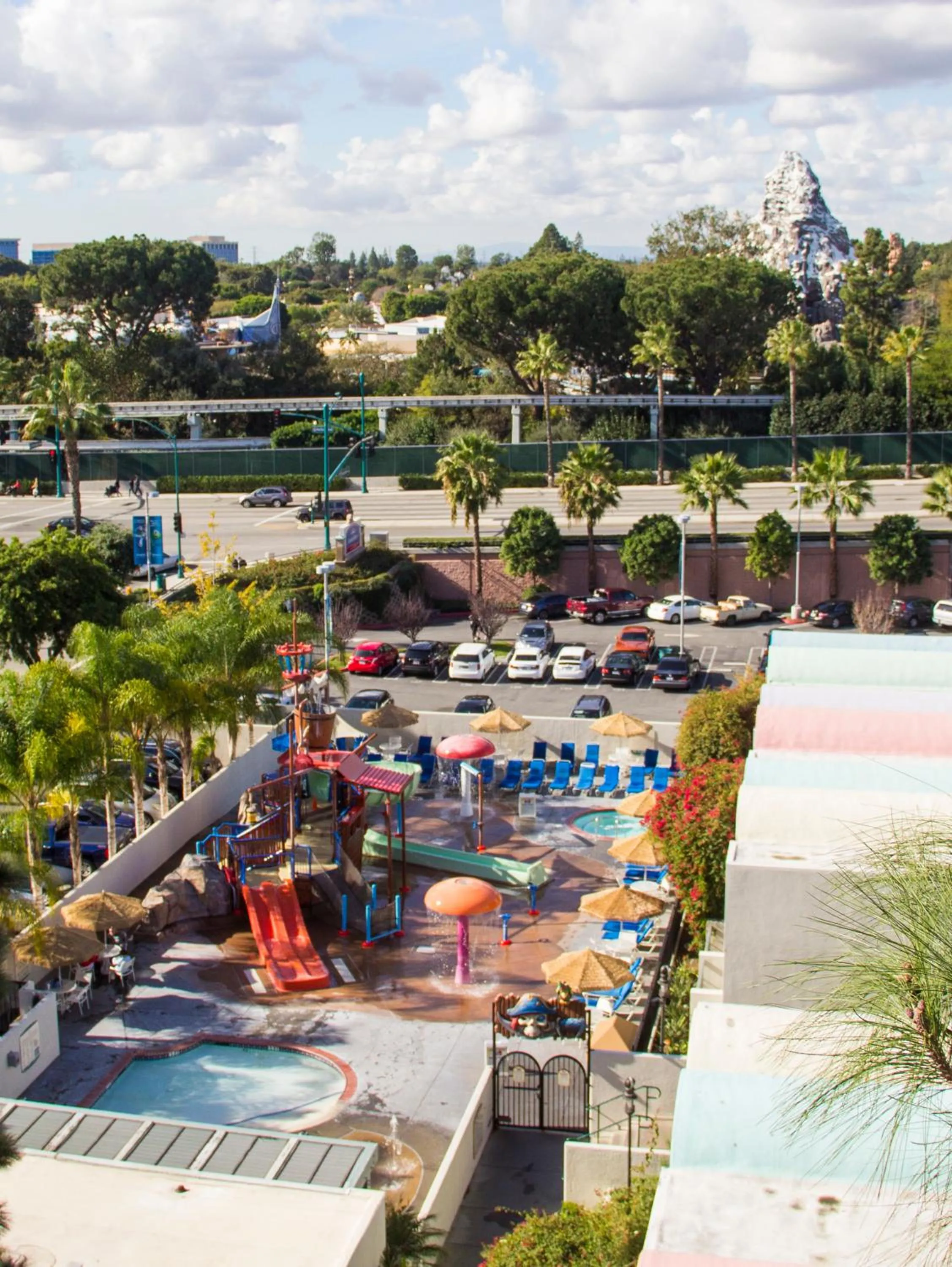View (from property/room) in Howard Johnson by Wyndham Anaheim Hotel and Water Playground