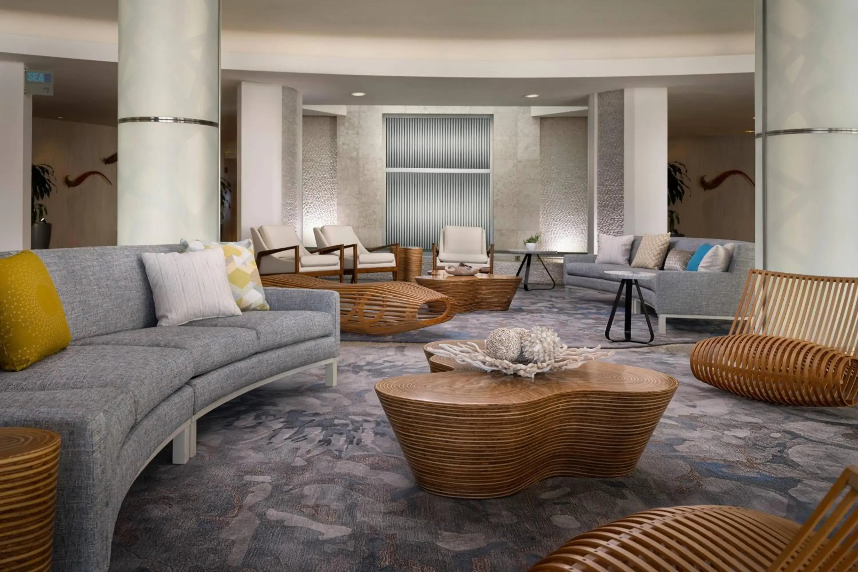 Lobby or reception in Pier South Resort, Autograph Collection Lobby or reception in Pier South Resort, Autograph Collection