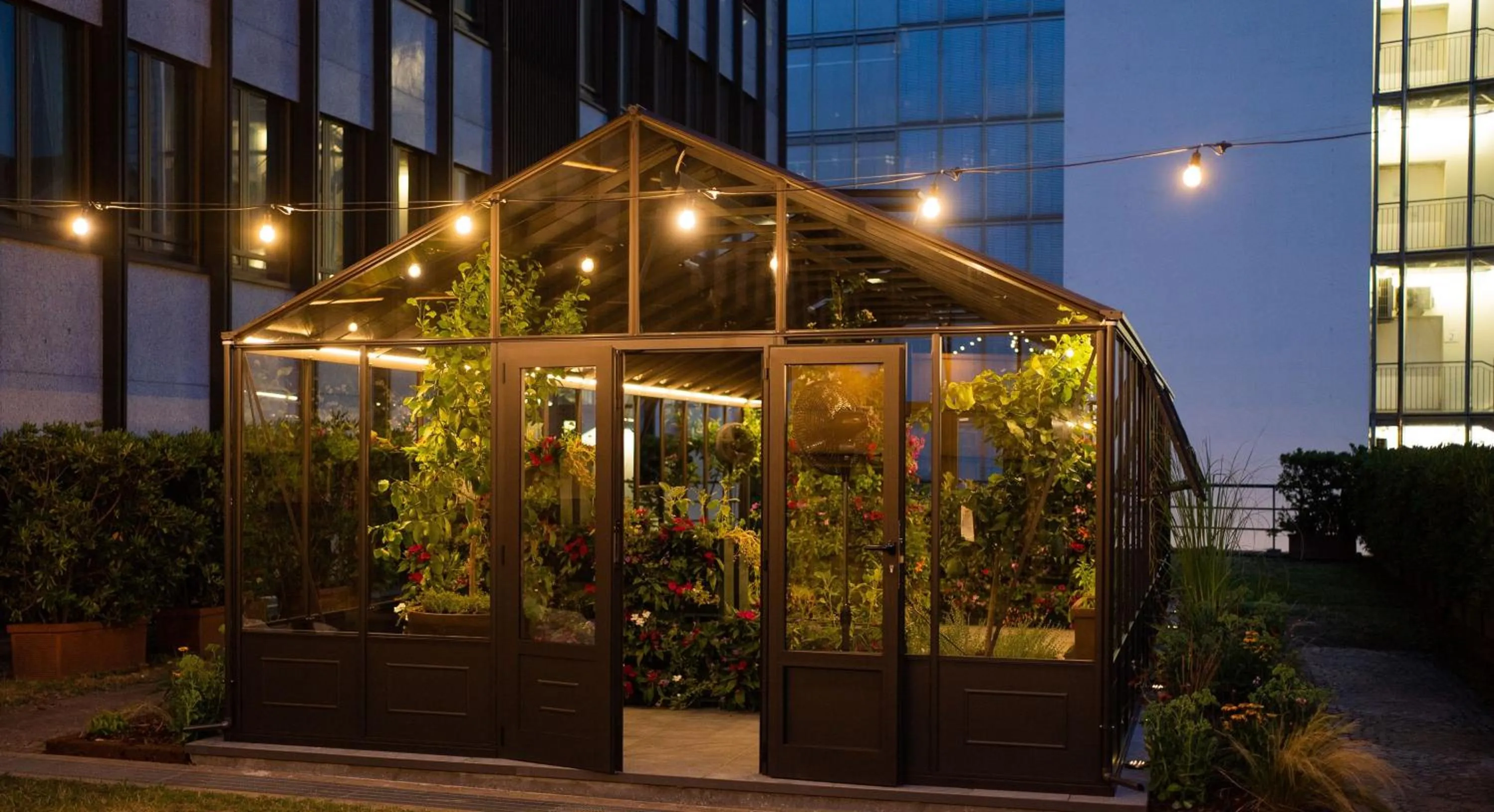 Balcony/Terrace in Hilton Milan