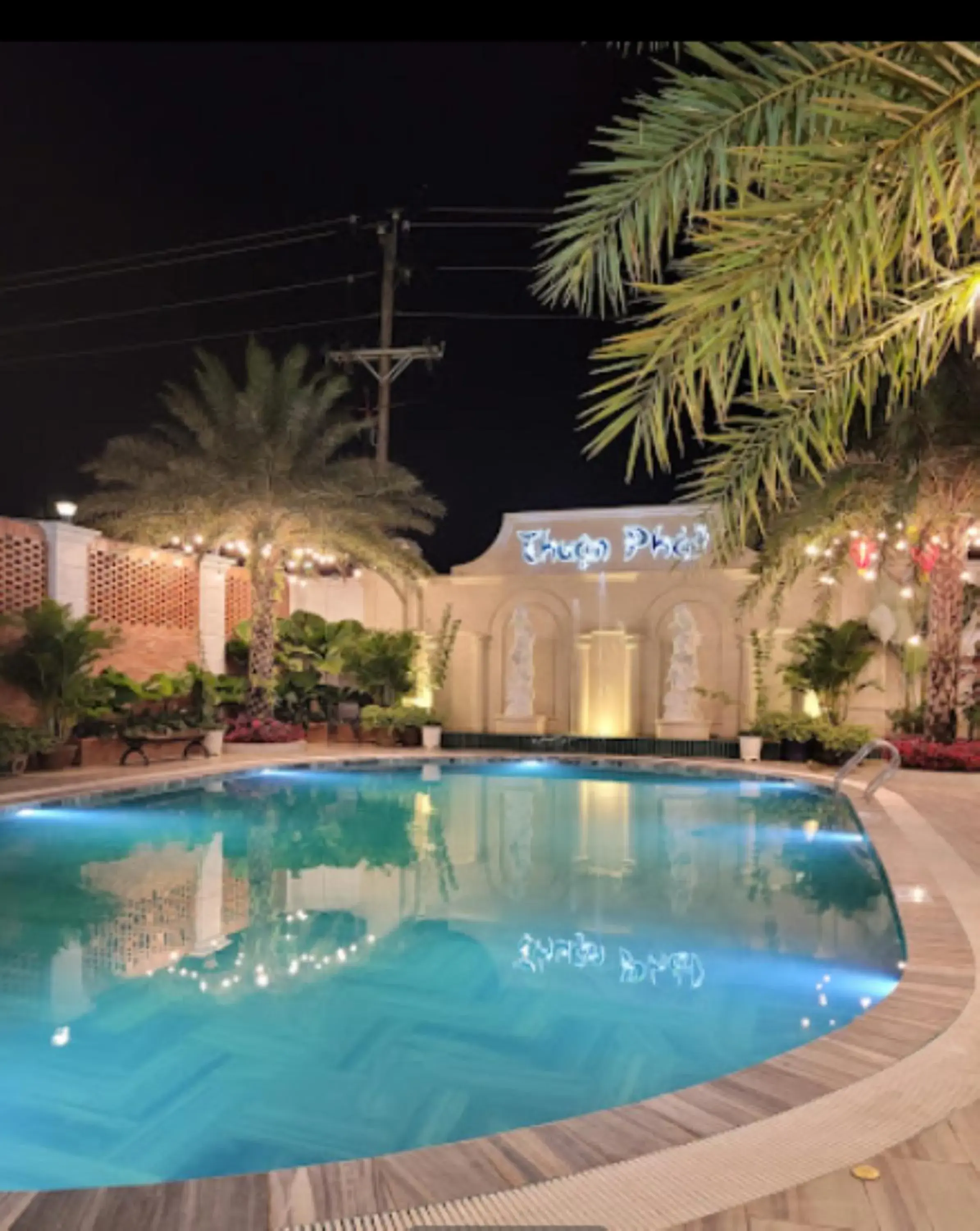 Pool view in Thuận Phát Hotel Pool view in Thuận Phát Hotel