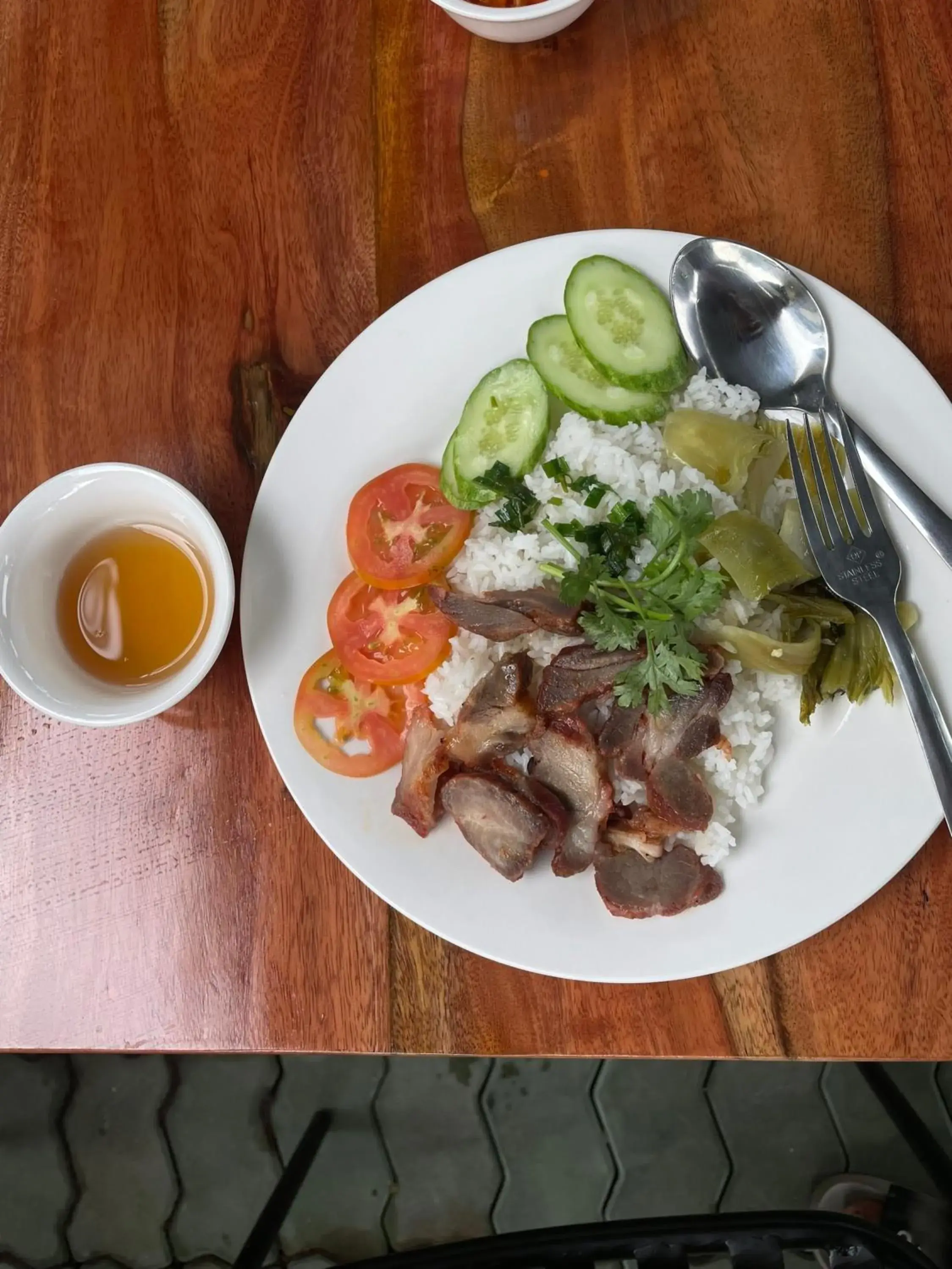 Breakfast in Thuận Phát Hotel Breakfast in Thuận Phát Hotel