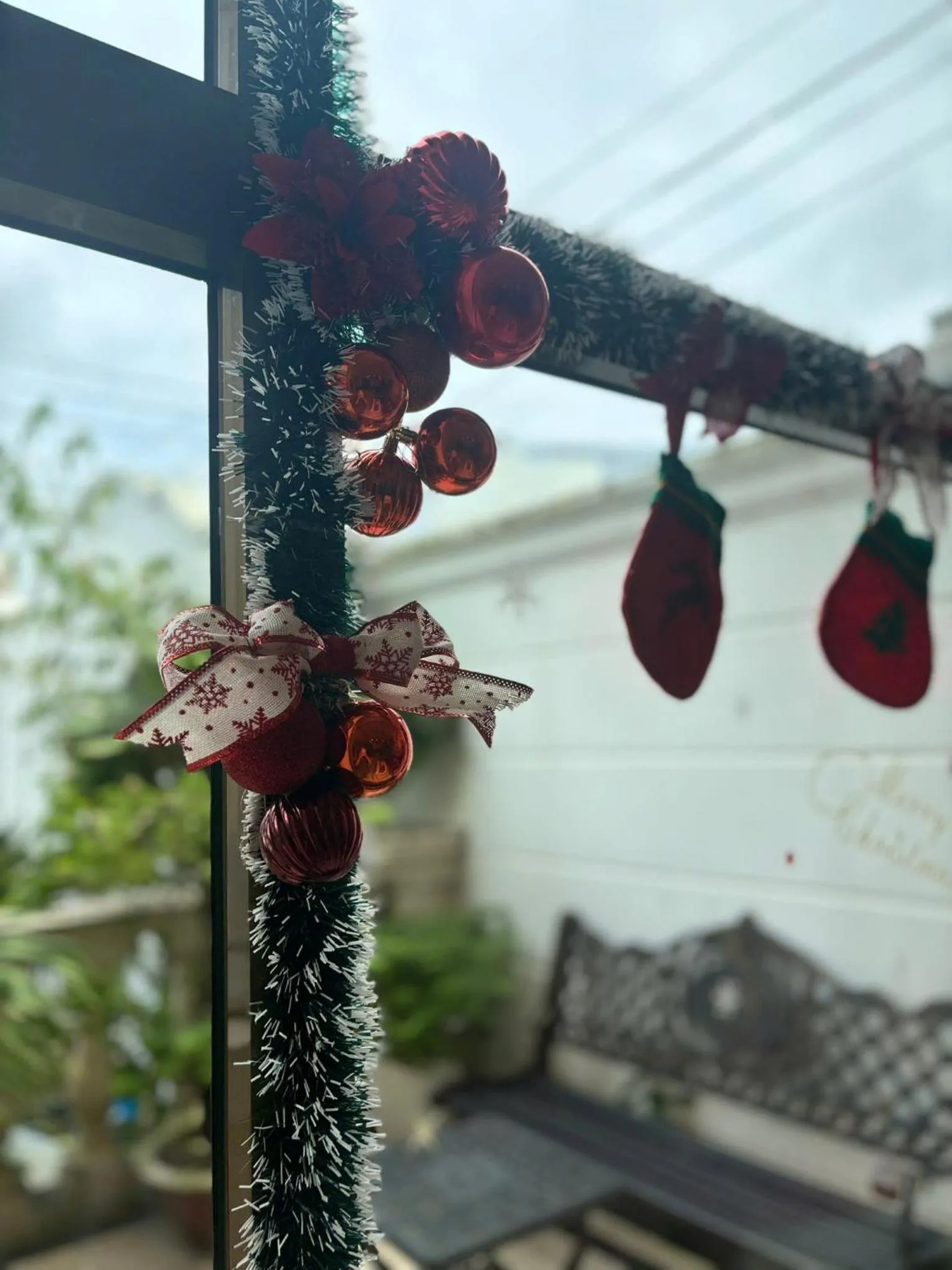 Decorative detail in Thuận Phát Hotel