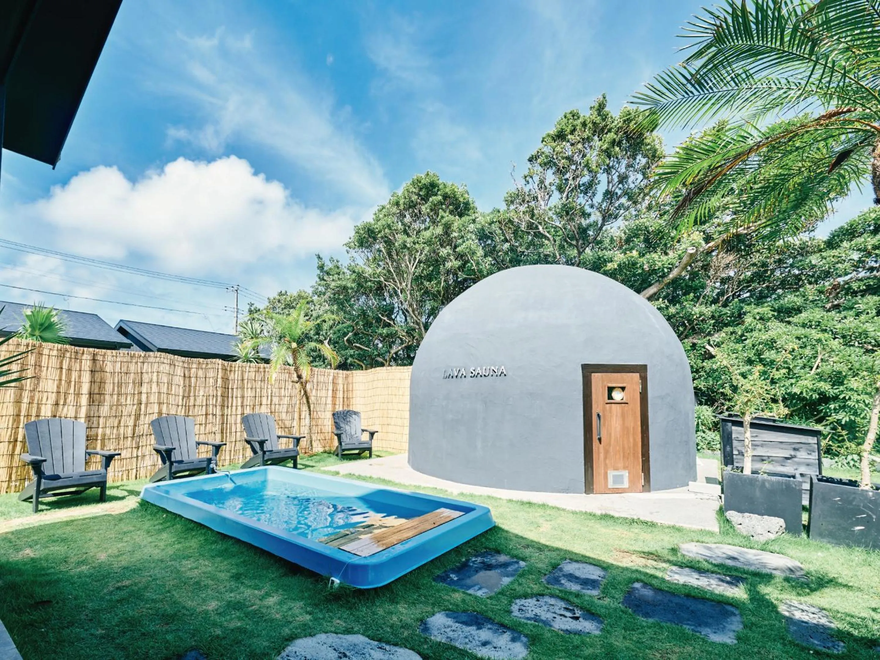 Sauna in LAVA SAUNA &VILLA