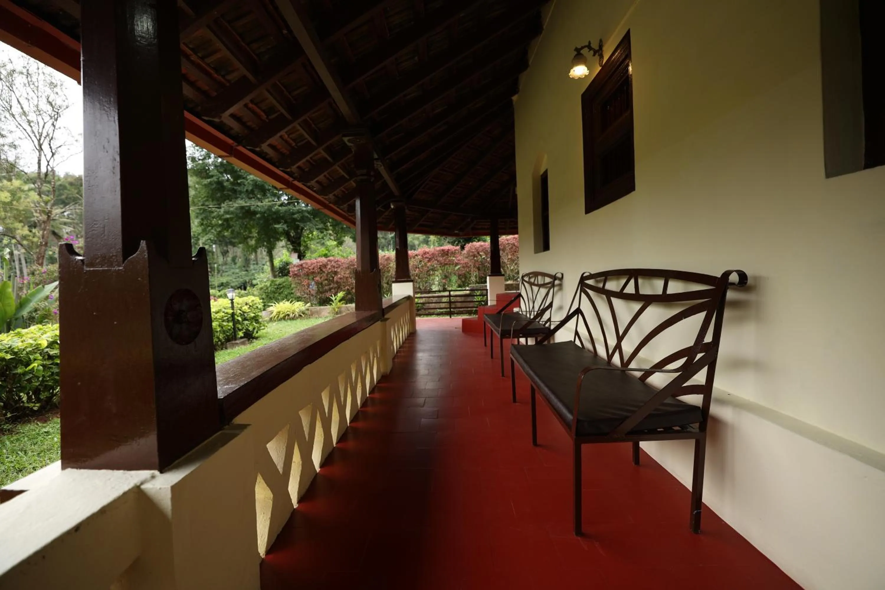 Balcony/Terrace in Avadale Coorg - Stag Groups Not Allowed